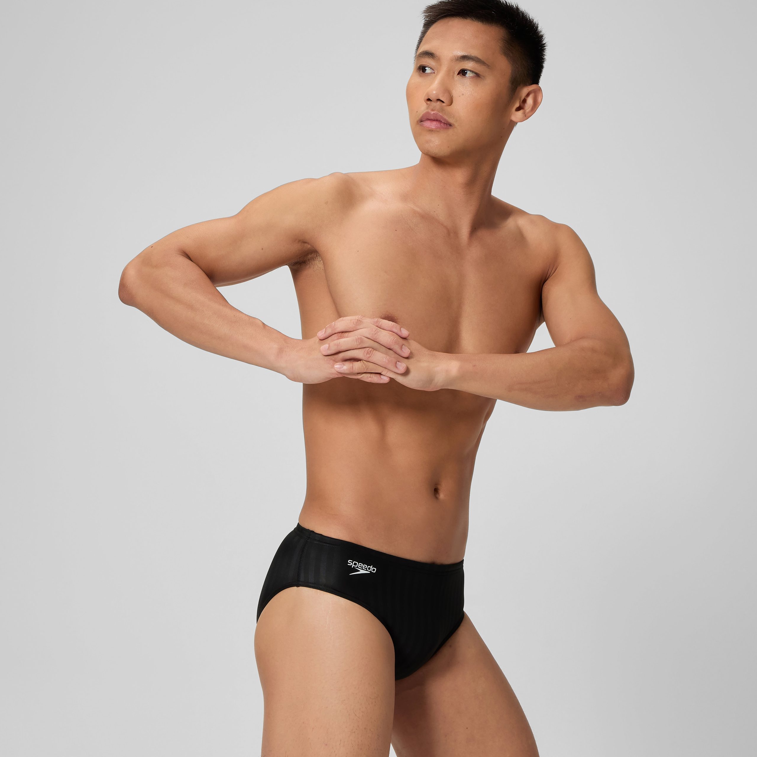 Men's Aquablade Adult Brief Black - Image 2
