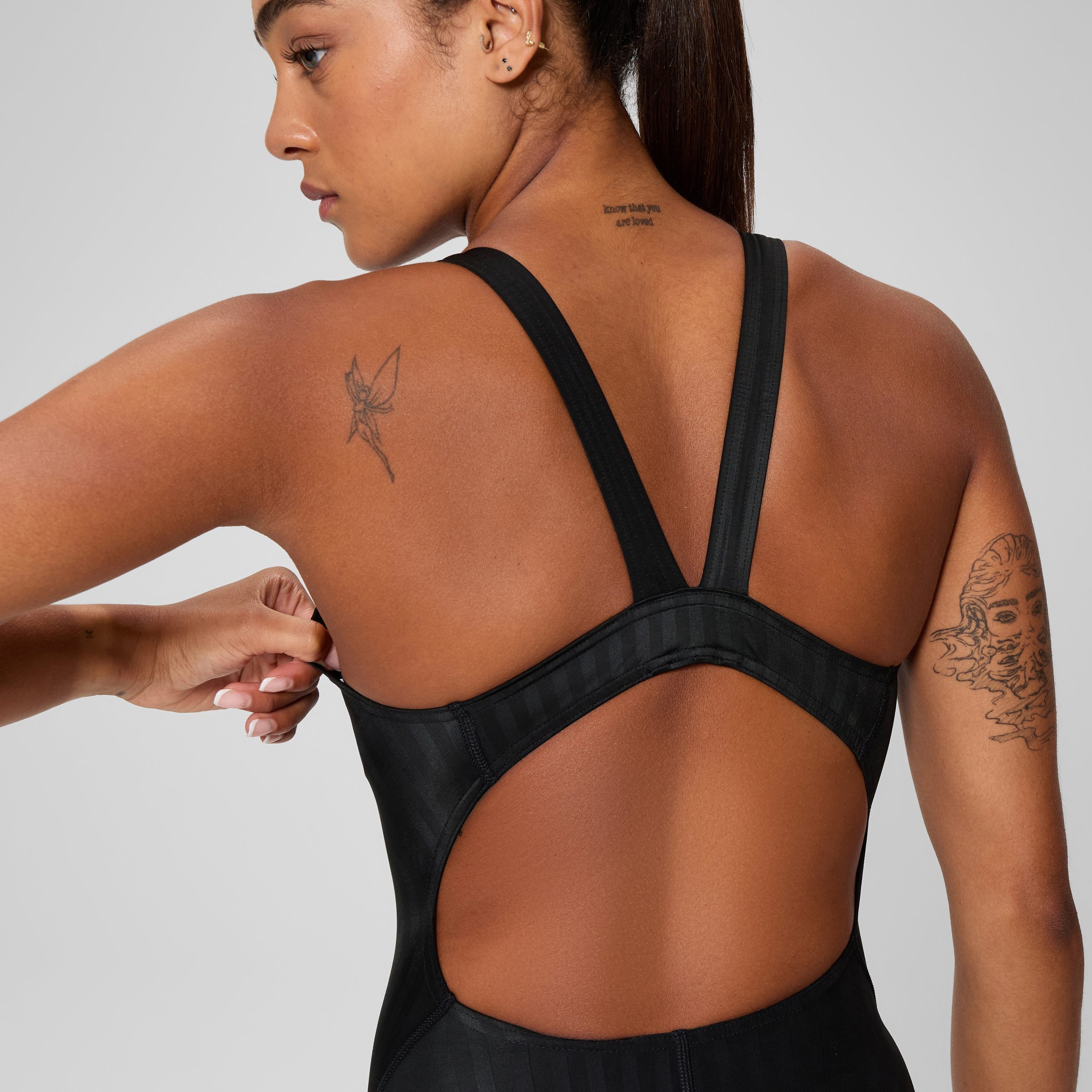 Women's Aquablade Recordbreaker One Piece Black - Image 4