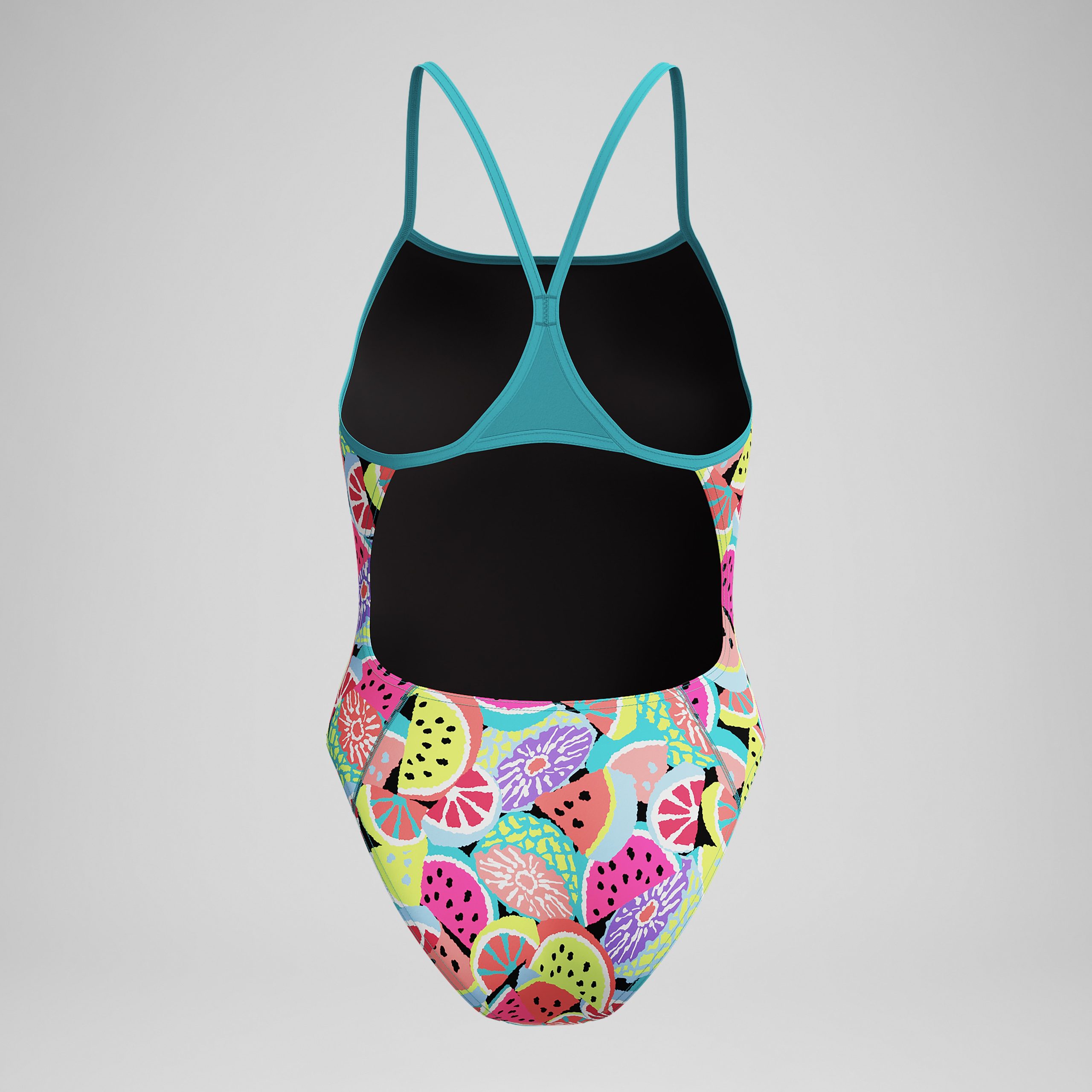 Women's Club Training Printed Turnback One Piece Green - Image 3
