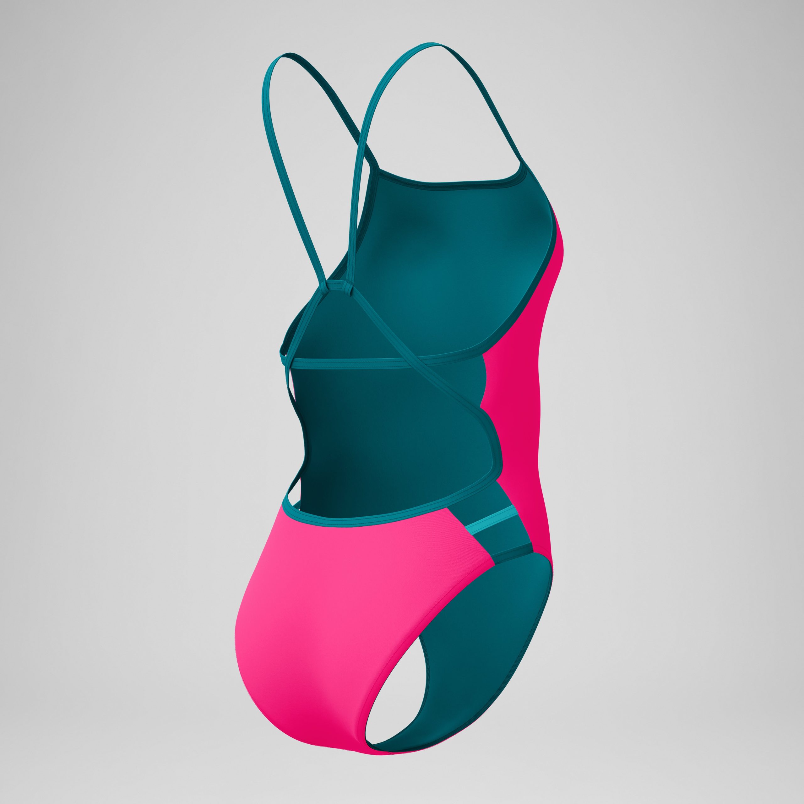 Women's Club Training Tri Back One Piece Pink - Image 7