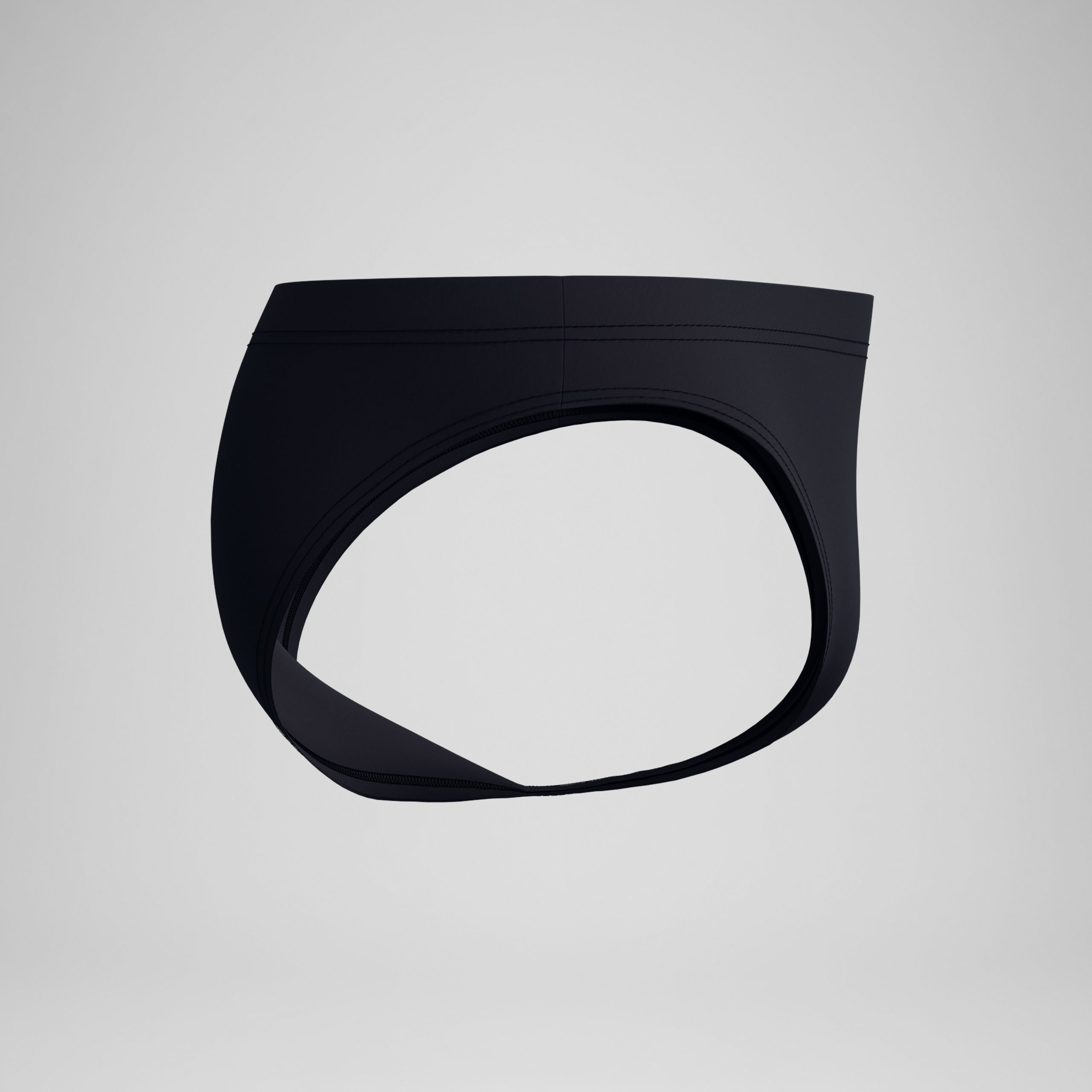Men's Club Training Brief Black - Image 6