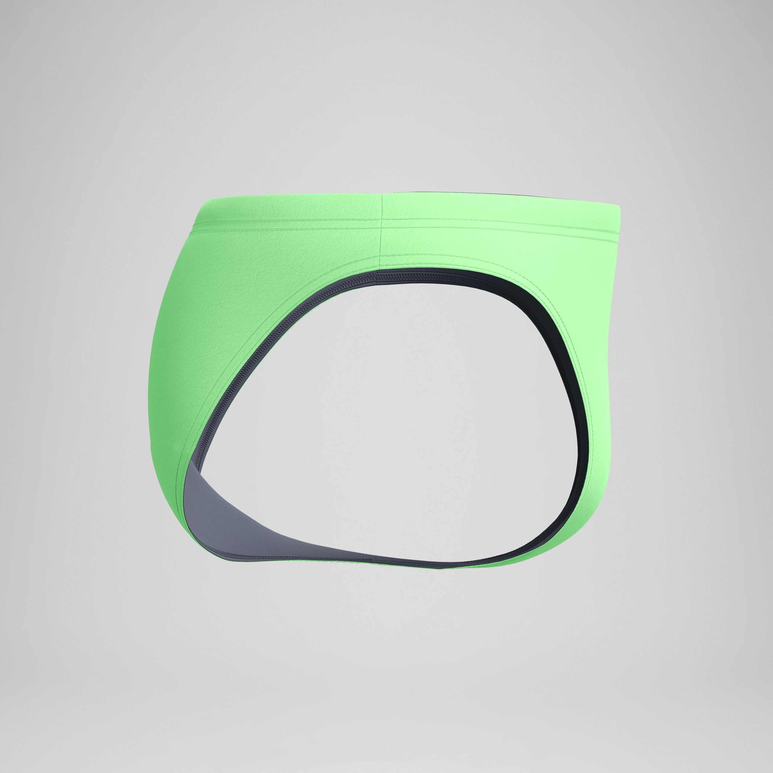 Men's Club Training Brief Bright Green - Image 6