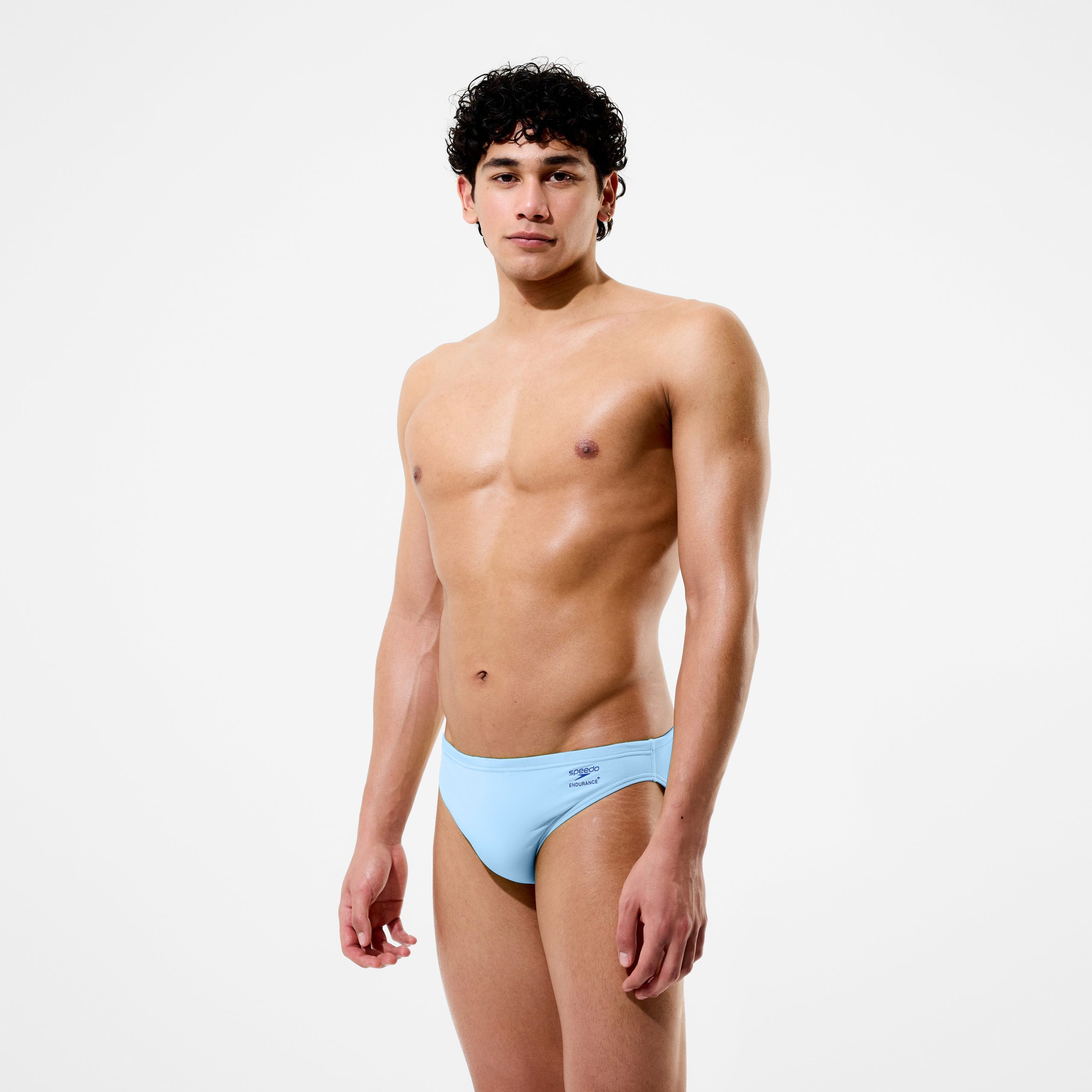 Men's Club Training Brief Blue - Image 2