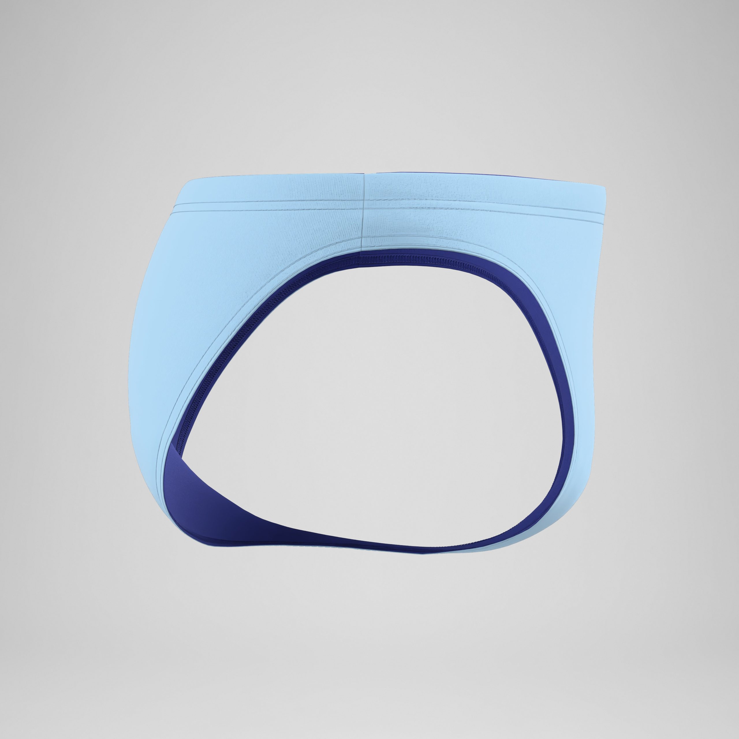 Men's Club Training Brief Blue - Image 6