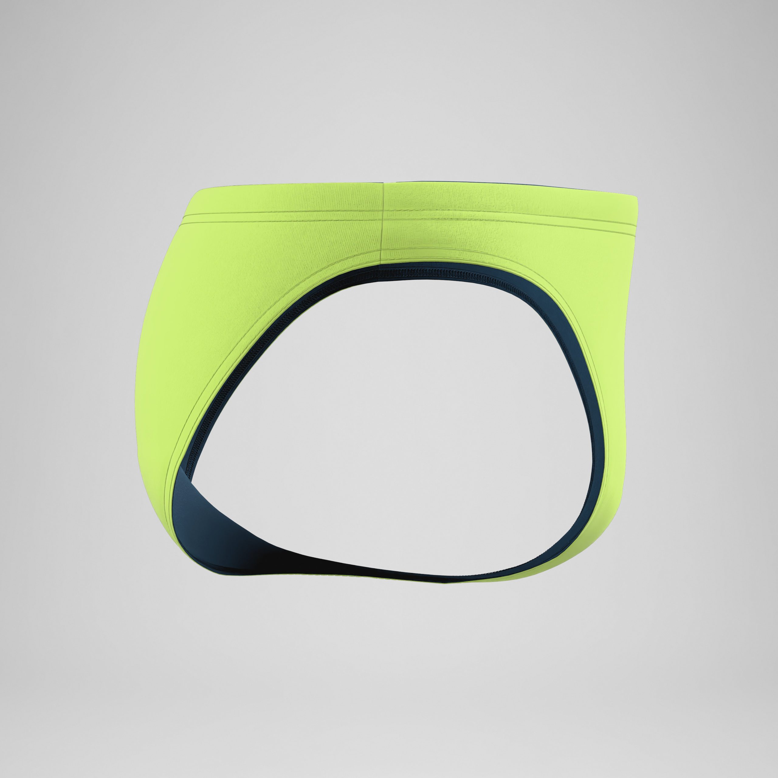 Men's Club Training Brief Lime Green - Image 6