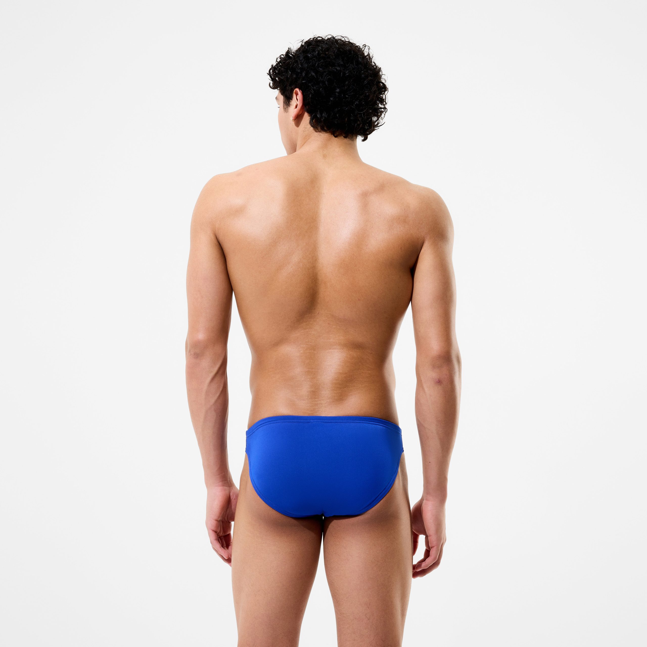 Men's Club Training Brief Blue - Image 3