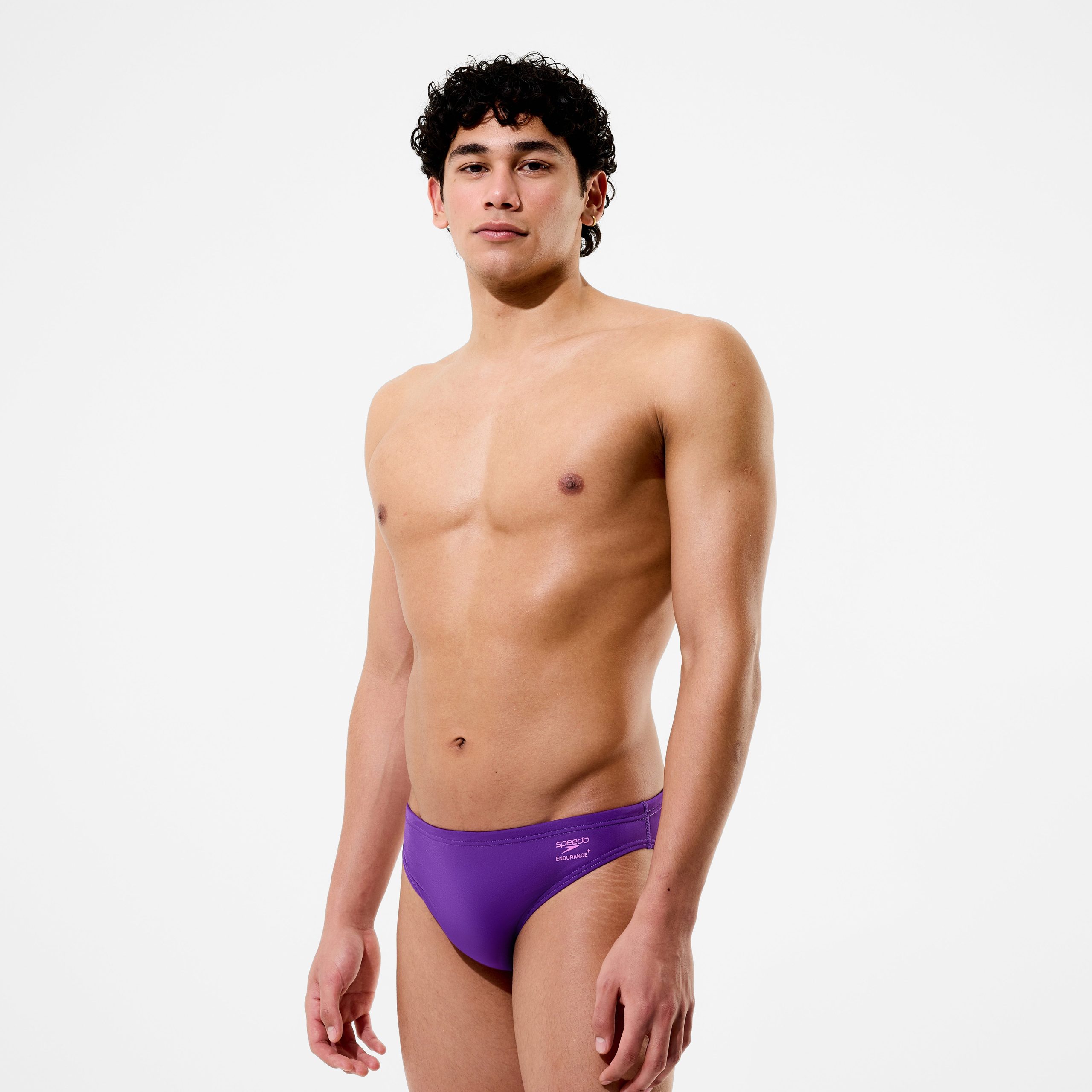Men's Club Training Brief Purple - Image 2
