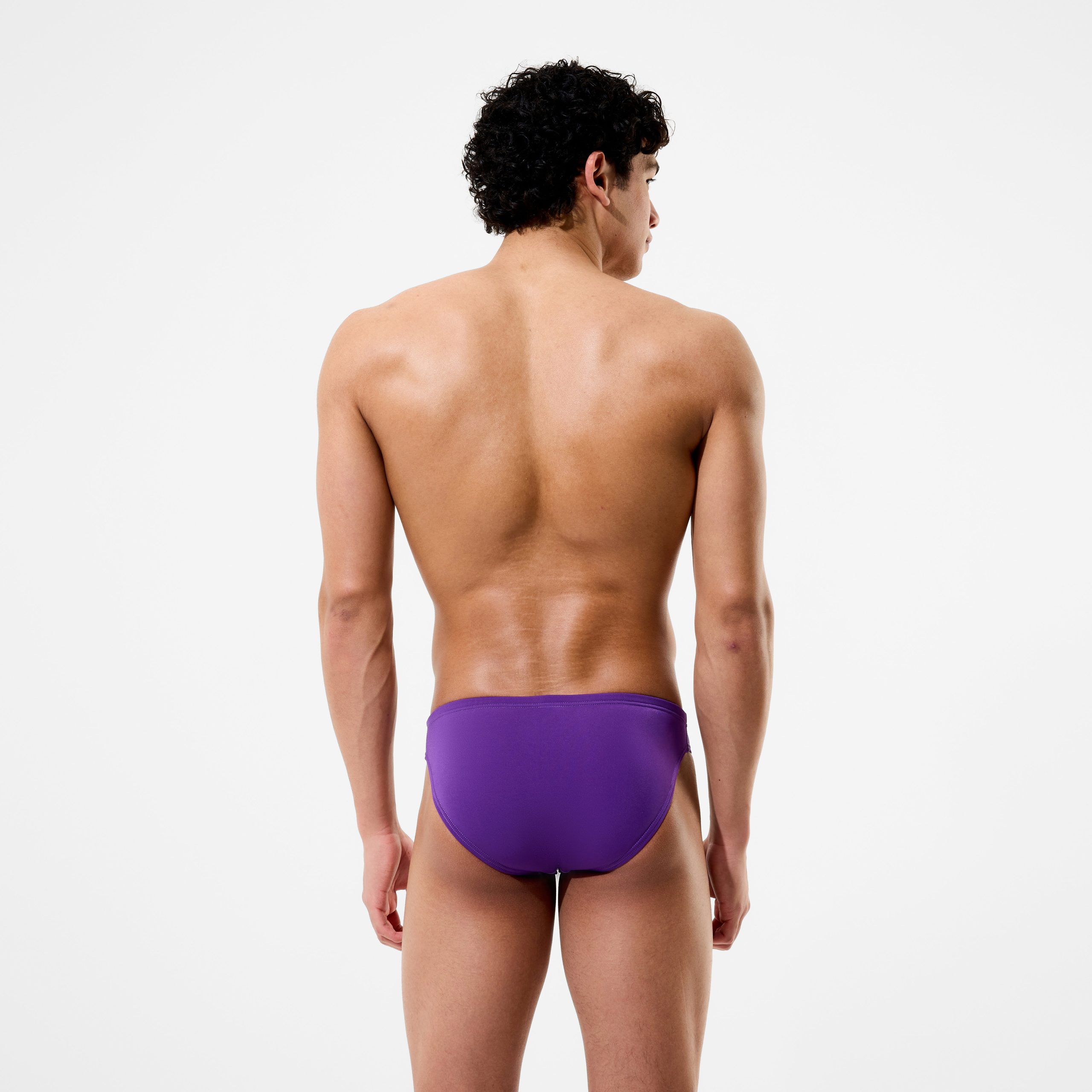 Men's Club Training Brief Purple - Image 3