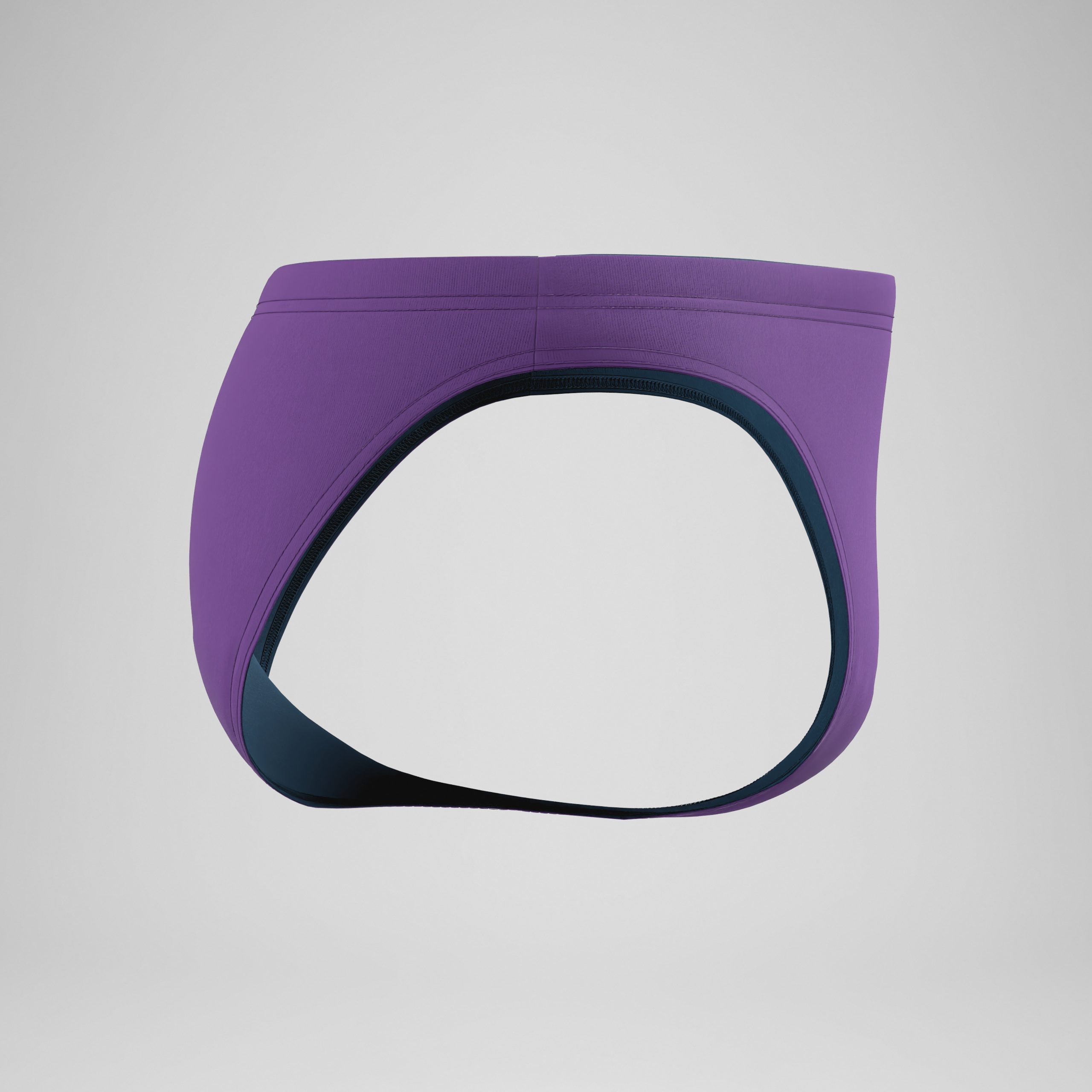 Men's Club Training Brief Purple - Image 6