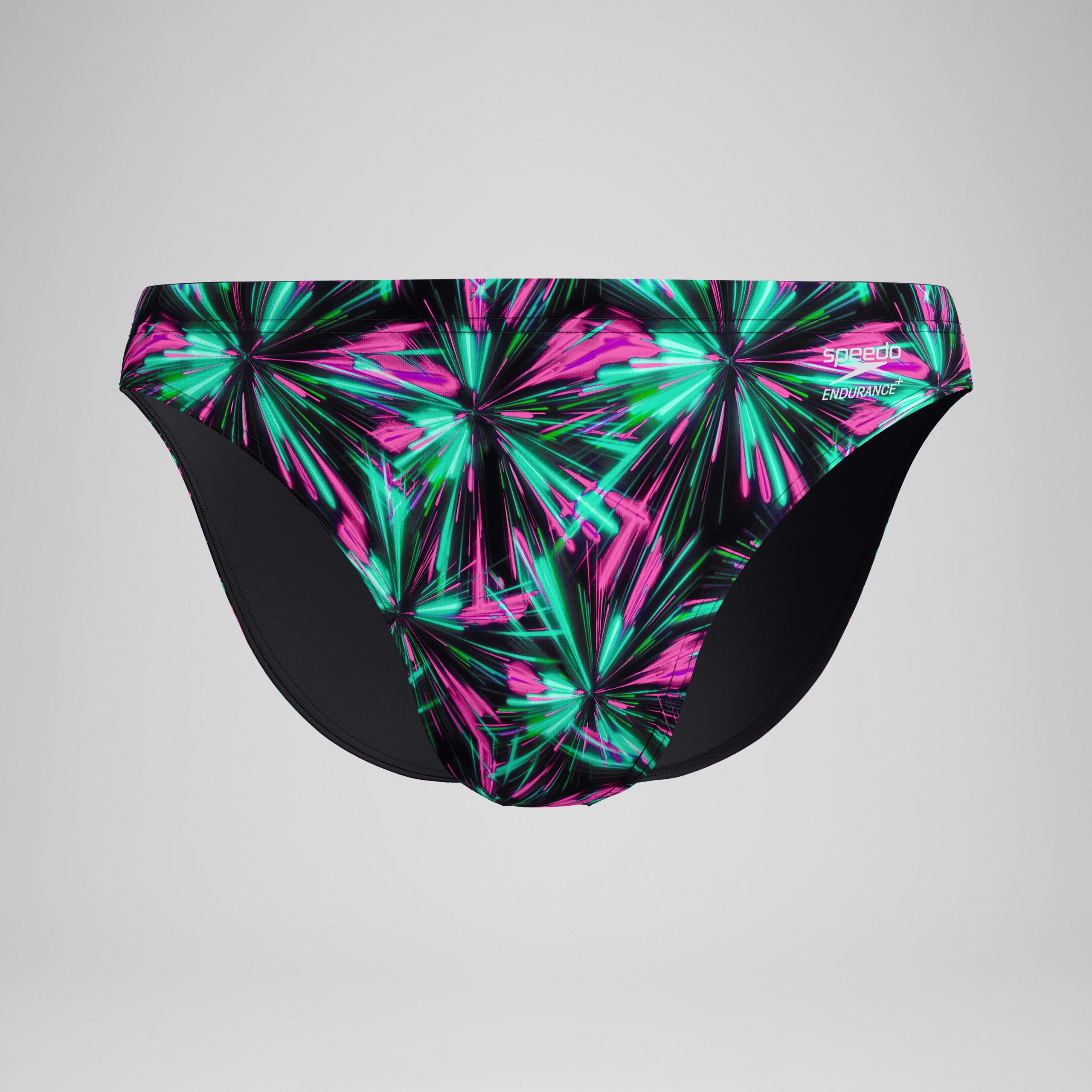 Men's Club Training Printed Brief Green/Black - Image 4