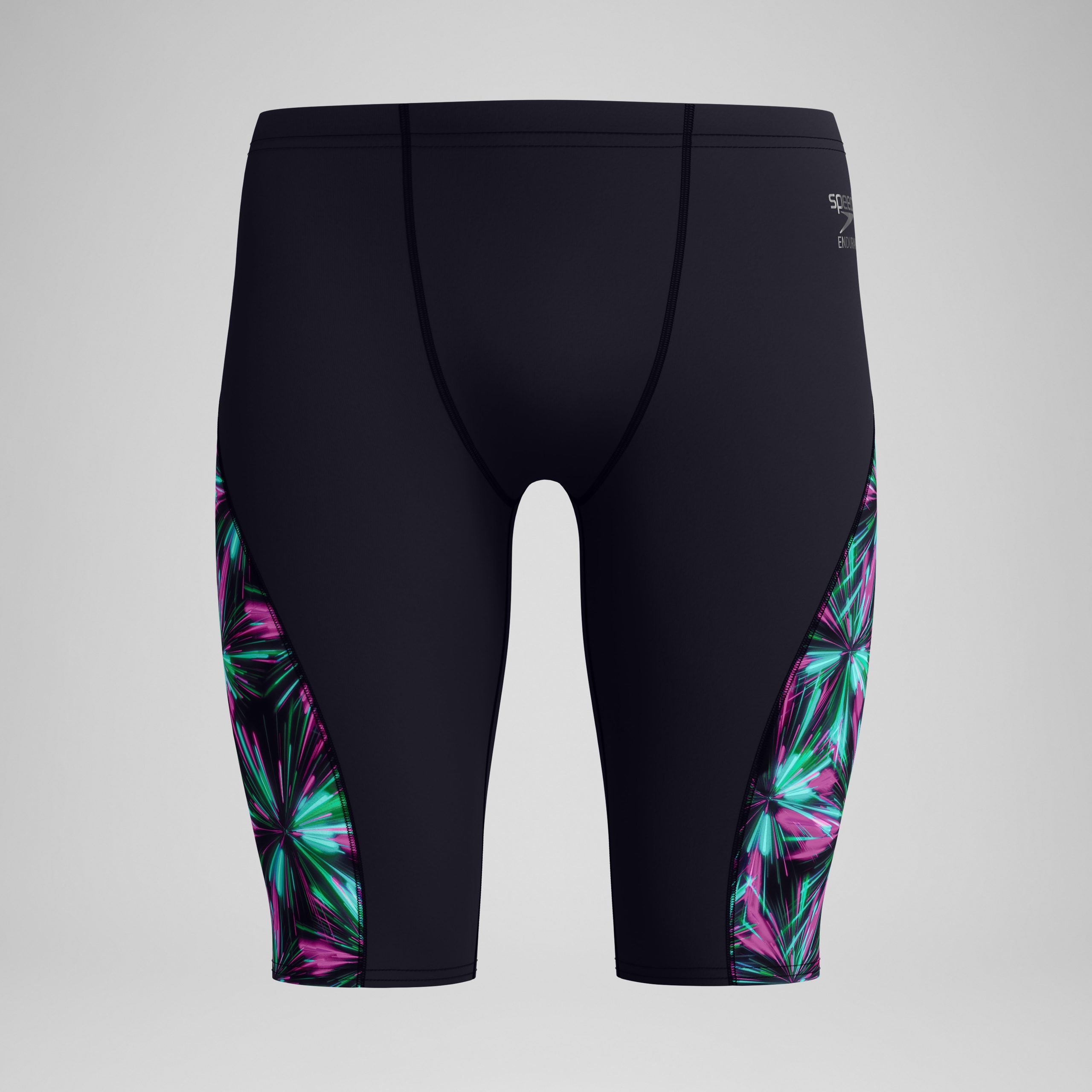 Men's Club Training Spliced Jammer Black/Green - Image 4
