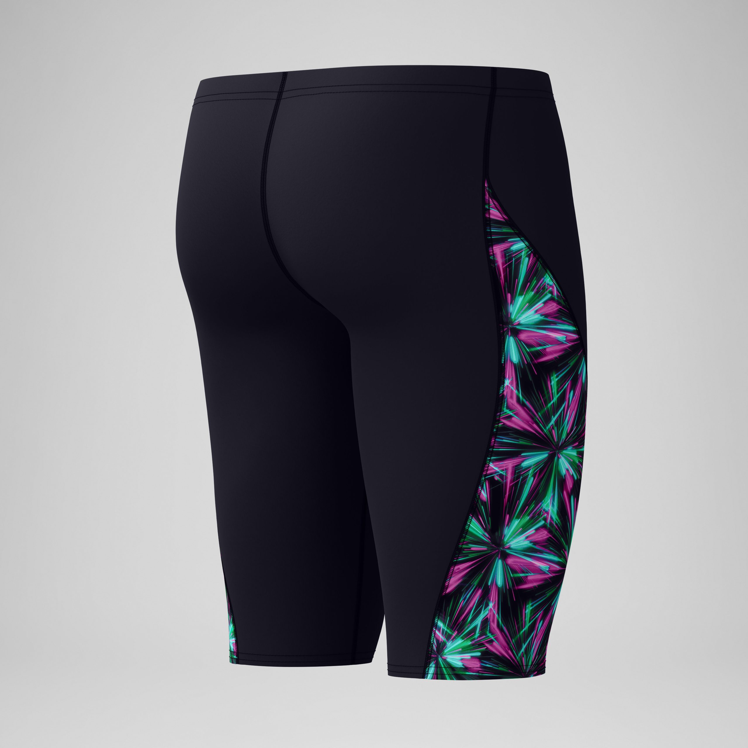 Men's Club Training Spliced Jammer Black/Green - Image 7
