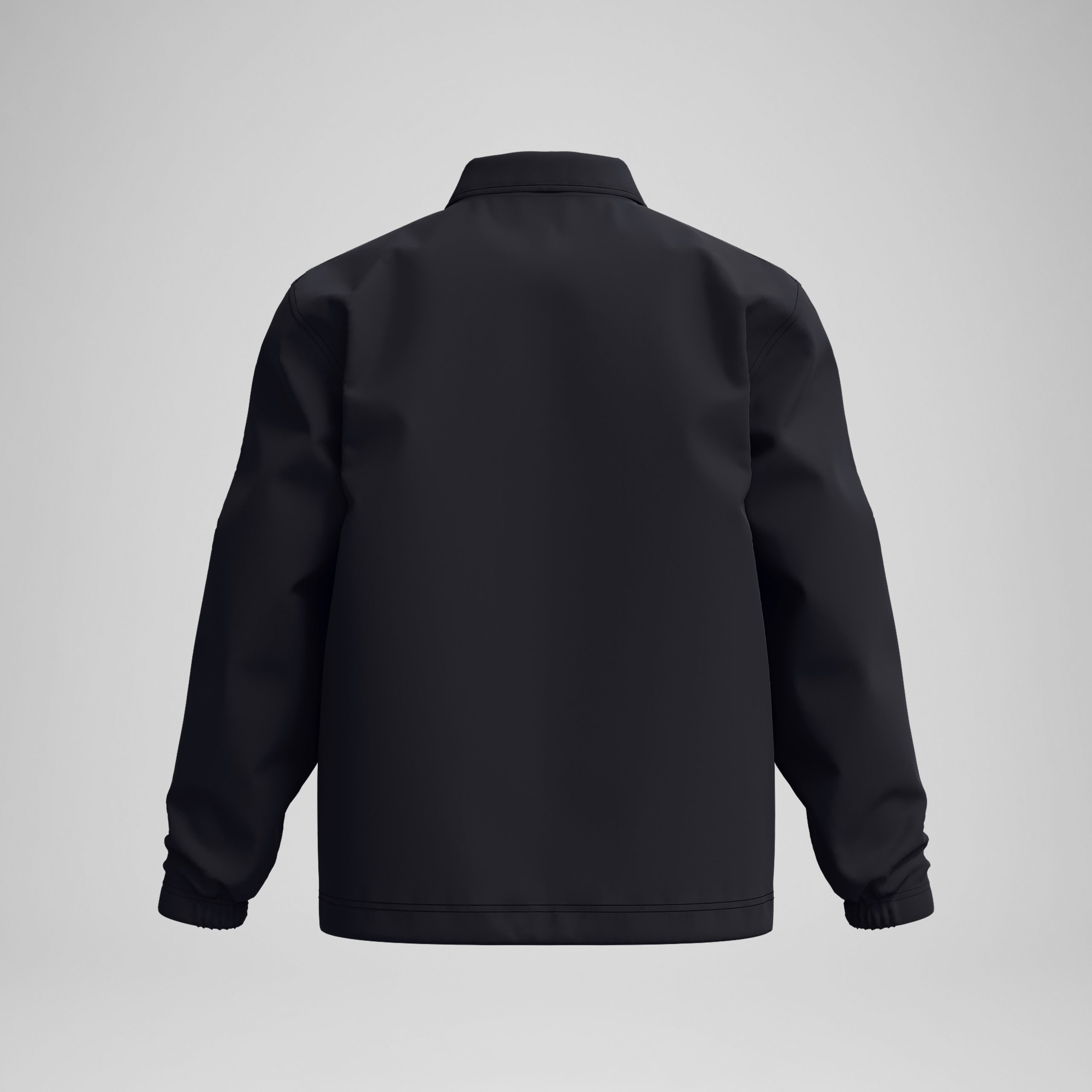 Adult Woven Lightweight Jacket Black - Image 6