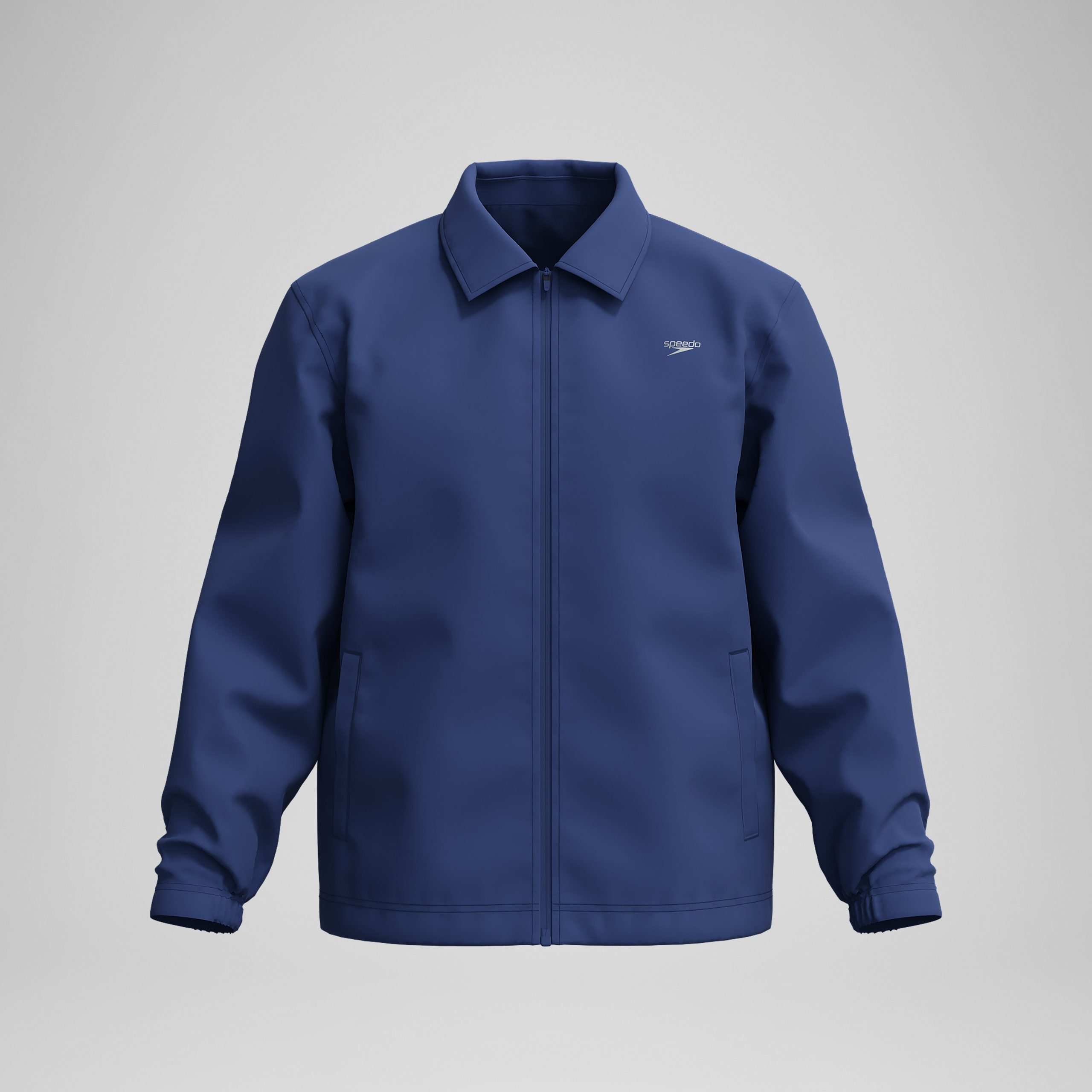 Adult Woven Lightweight Jacket Navy - Image 4