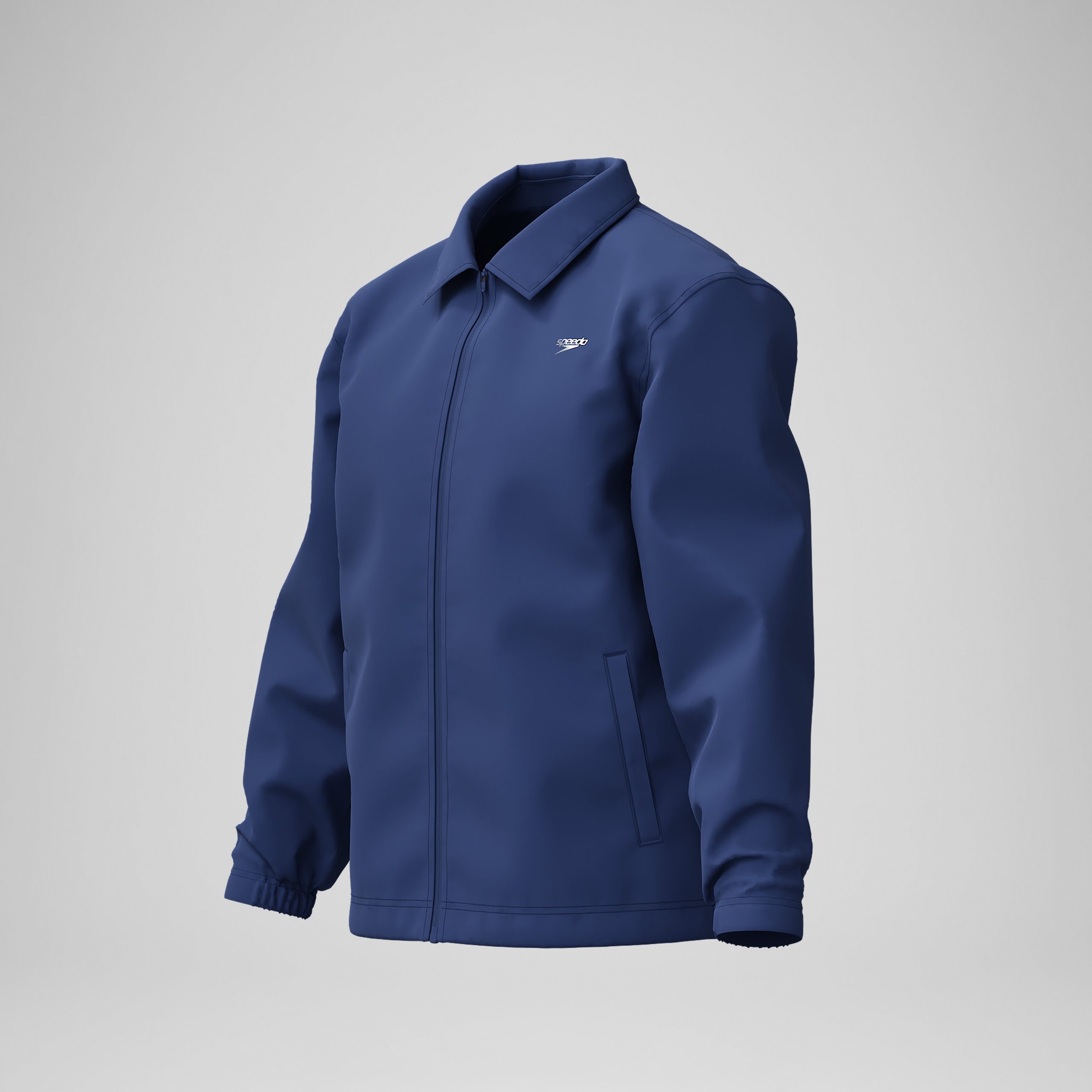 Adult Woven Lightweight Jacket Navy - Image 7