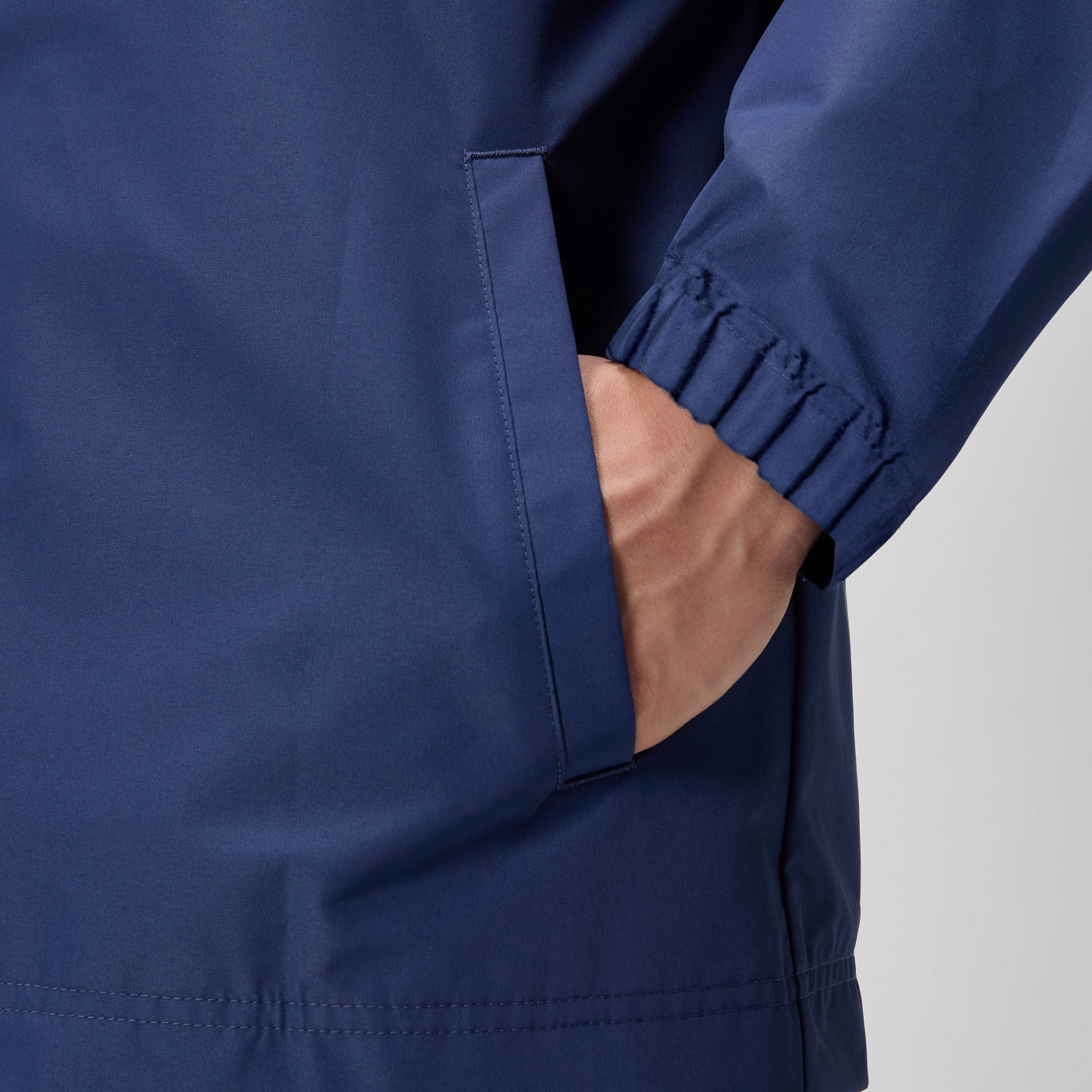 Adult Woven Lightweight Jacket Navy - Image 9