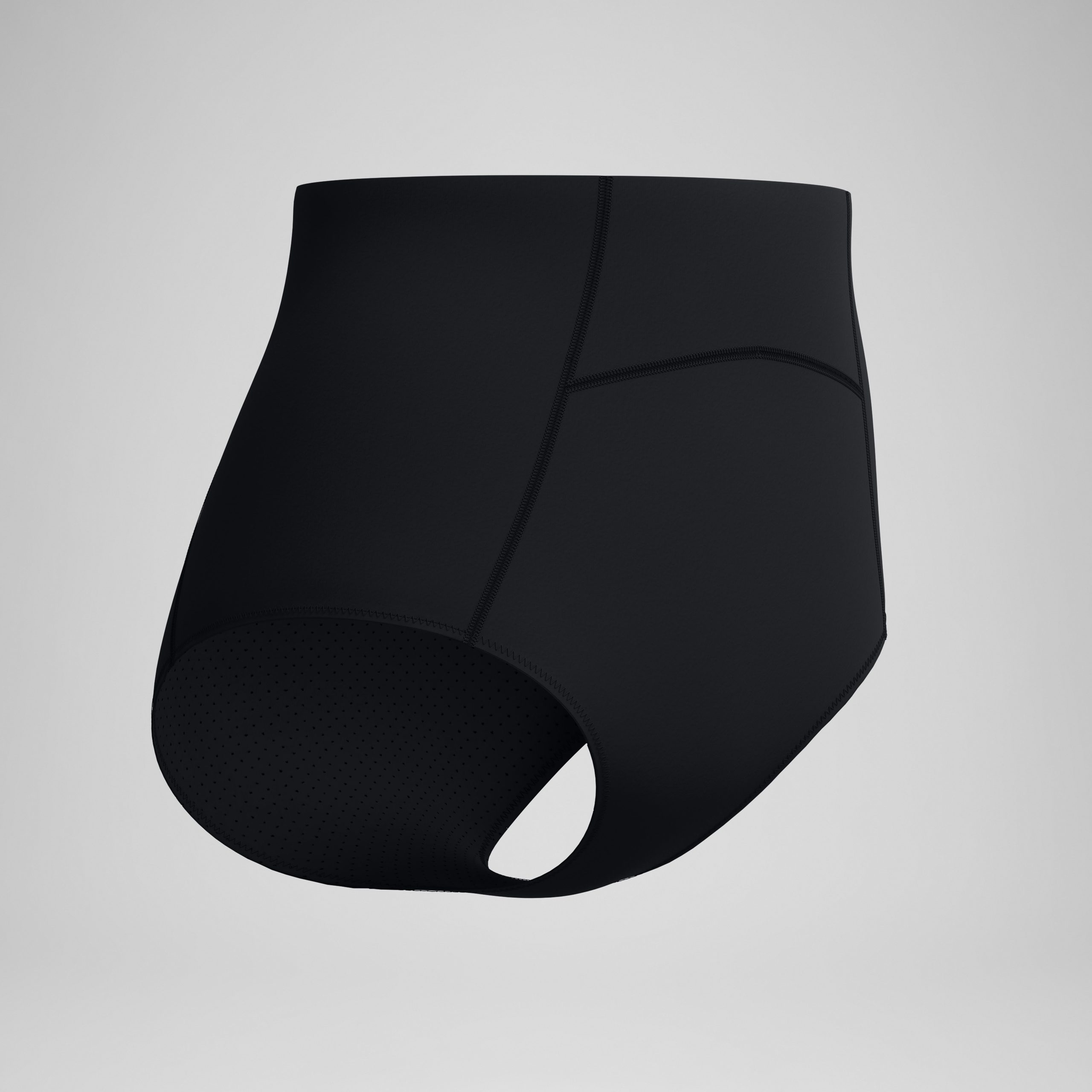 Women's Ocean Flex Boyleg Bottom Black - Image 5