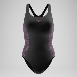 Women's Muscleback One Piece Black