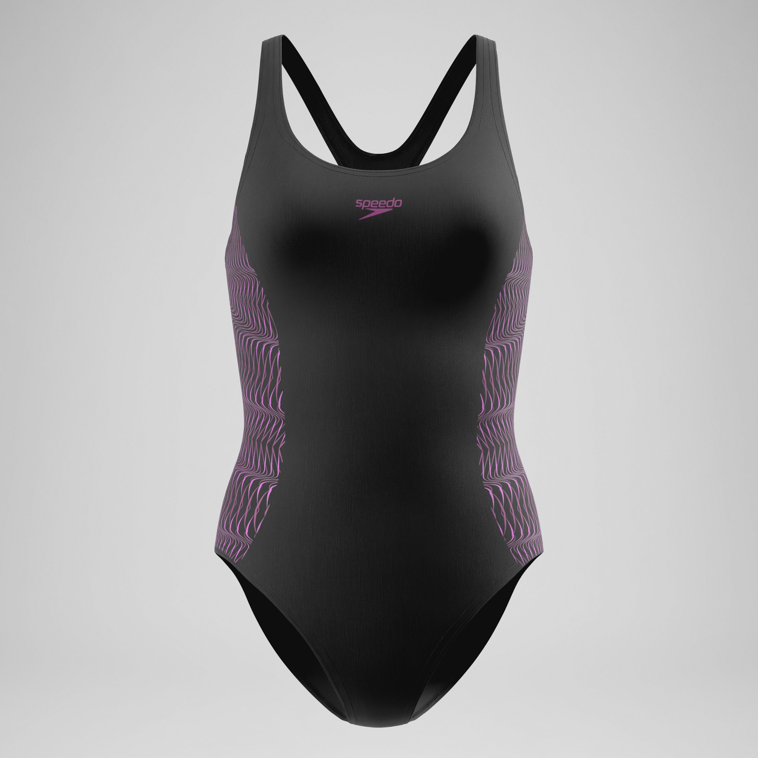 Women's Muscleback One Piece Black