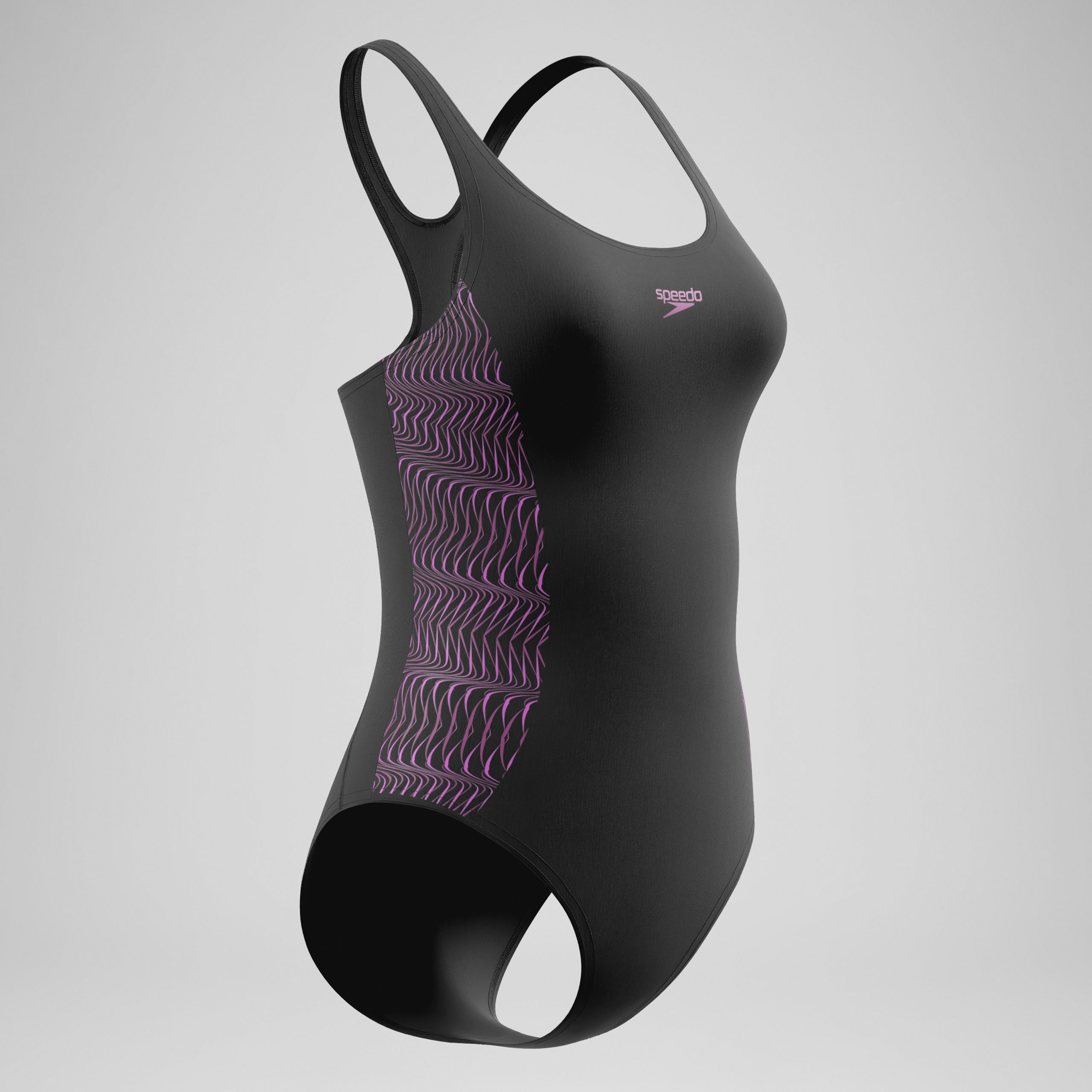 Women's Muscleback One Piece Black - Image 2