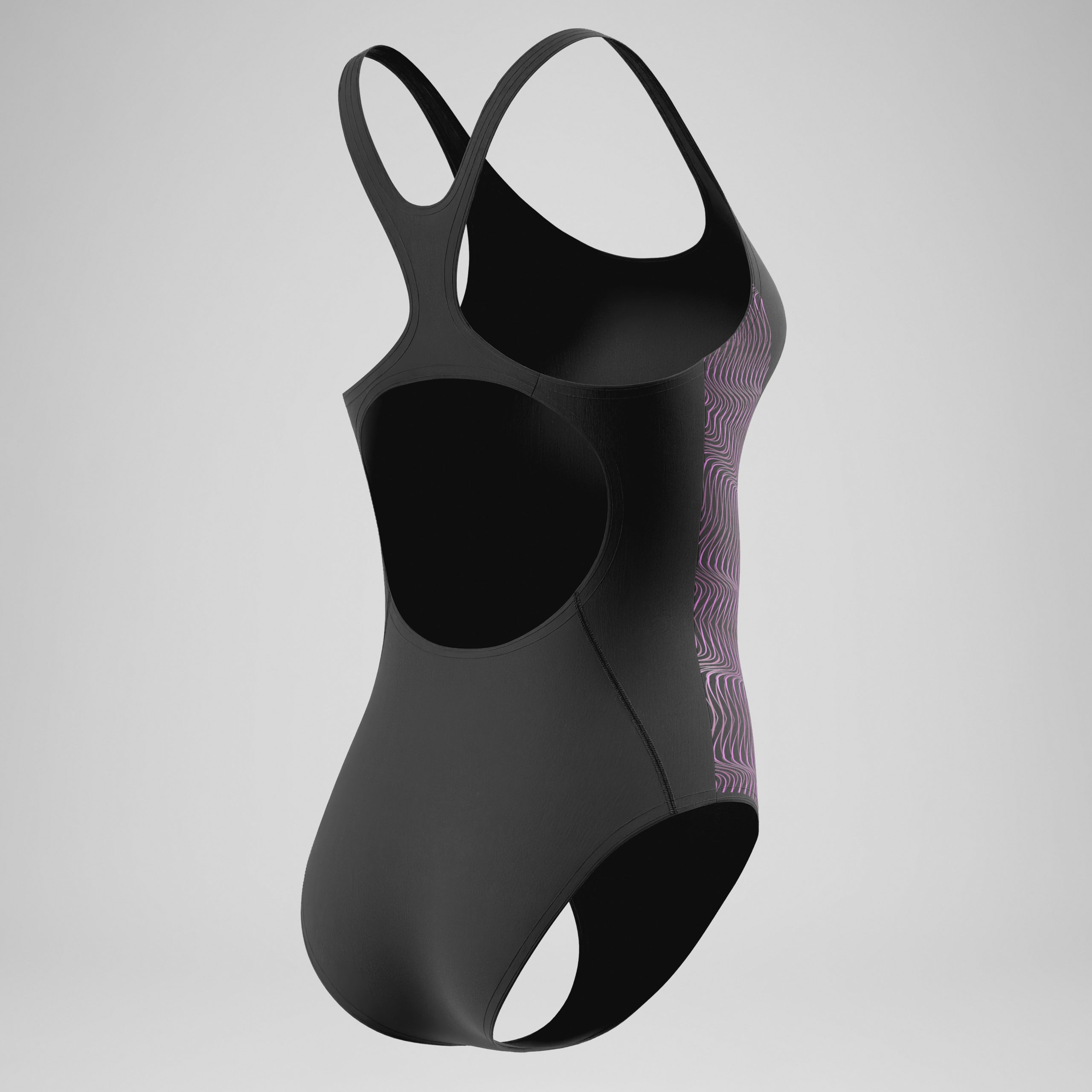 Women's Muscleback One Piece Black - Image 4
