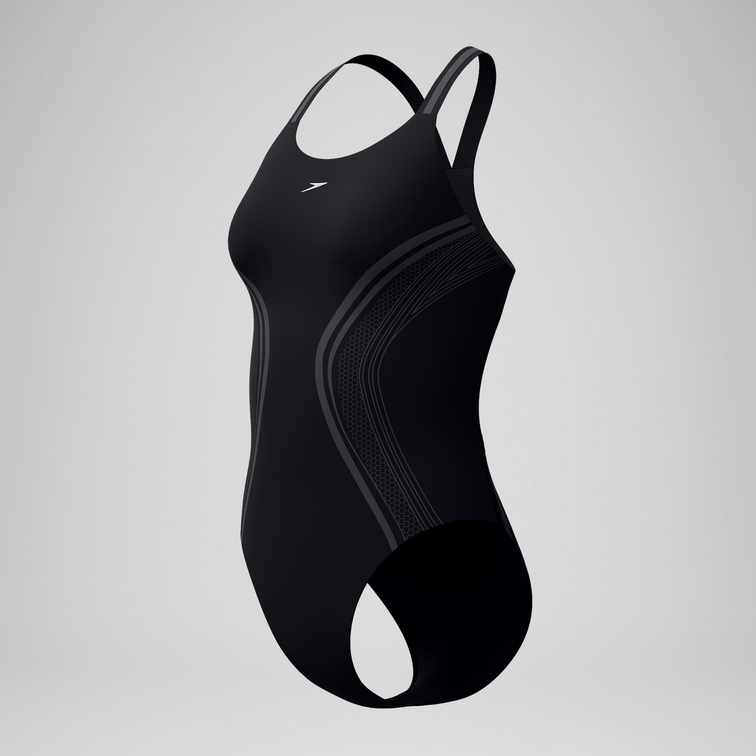 Women's Vanquisher Printed Performance Back One Piece Black - Image 7