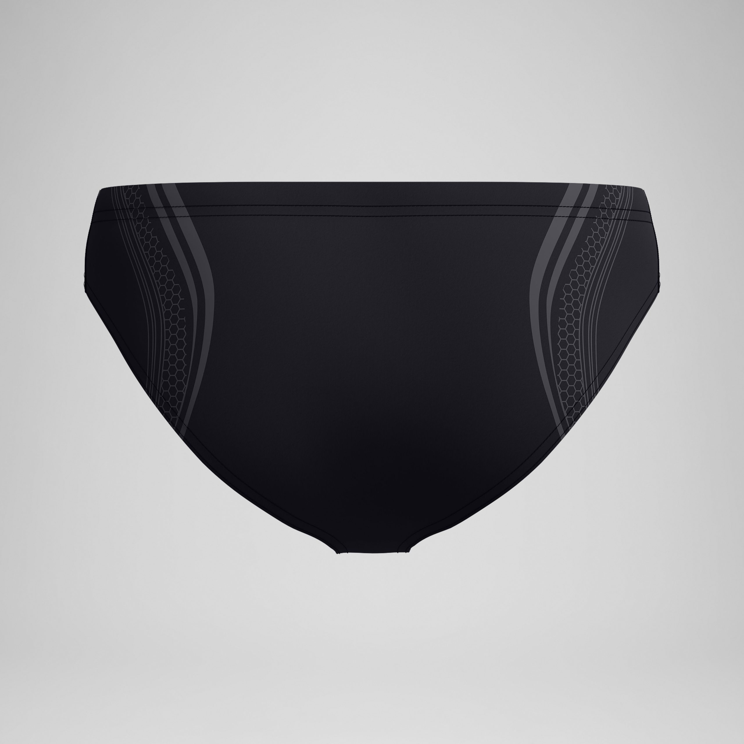Men's Printed Vanquisher Movement Brief Black - Image 7