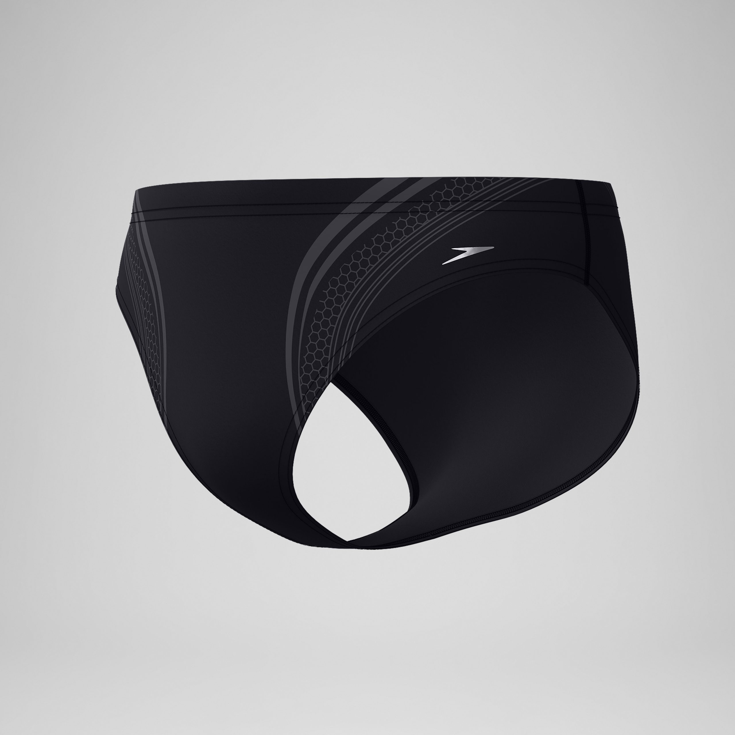Men's Printed Vanquisher Movement Brief Black - Image 8
