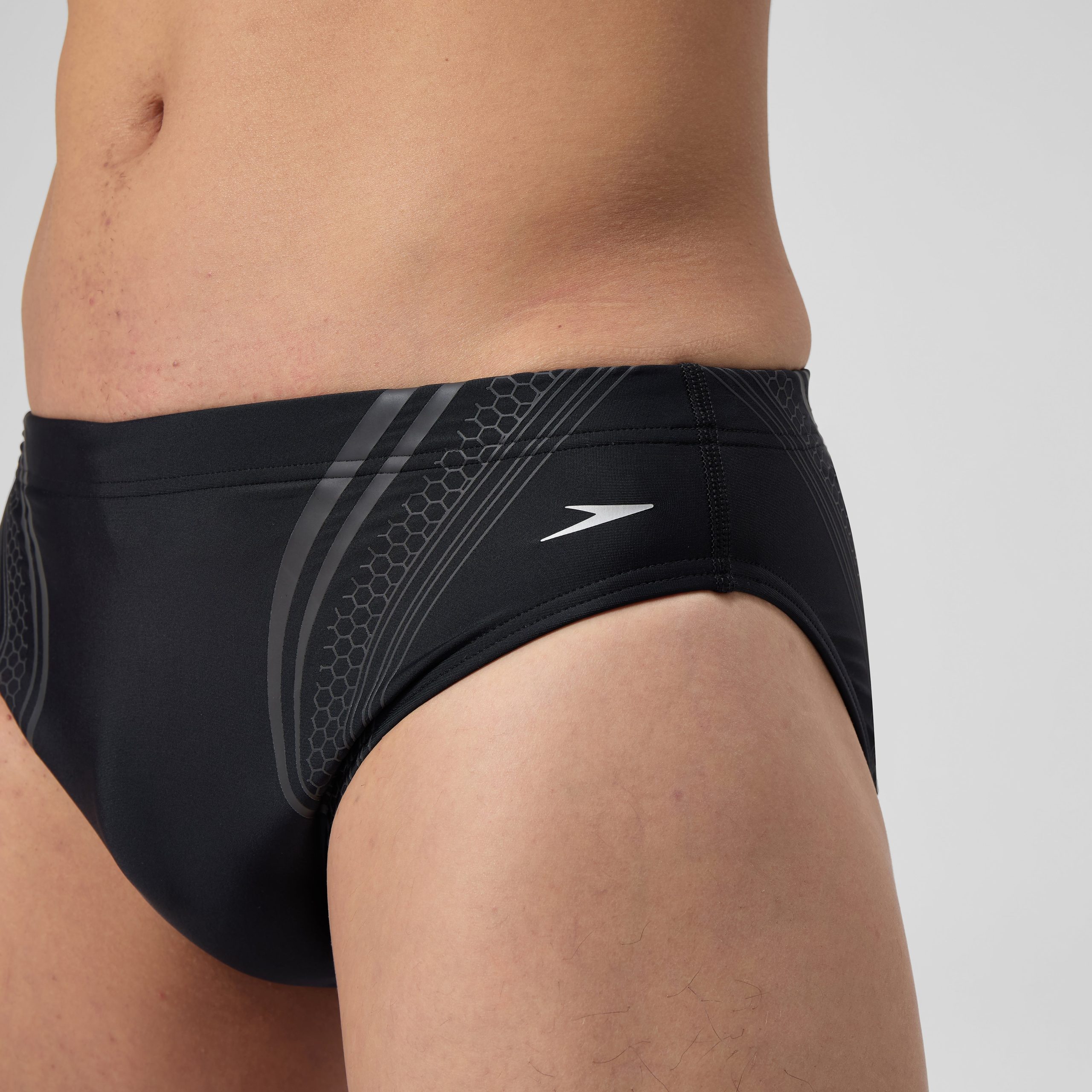 Men's Printed Vanquisher Movement Brief Black - Image 9