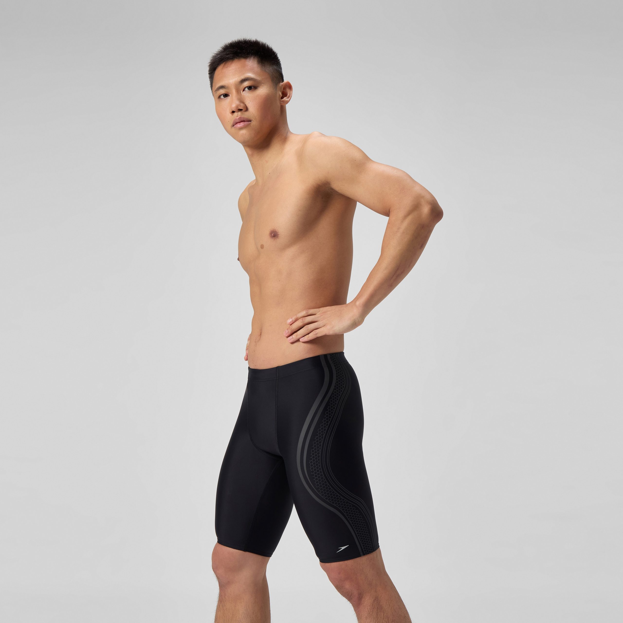 Men's Printed Vanquisher Movement Jammer Black - Image 3