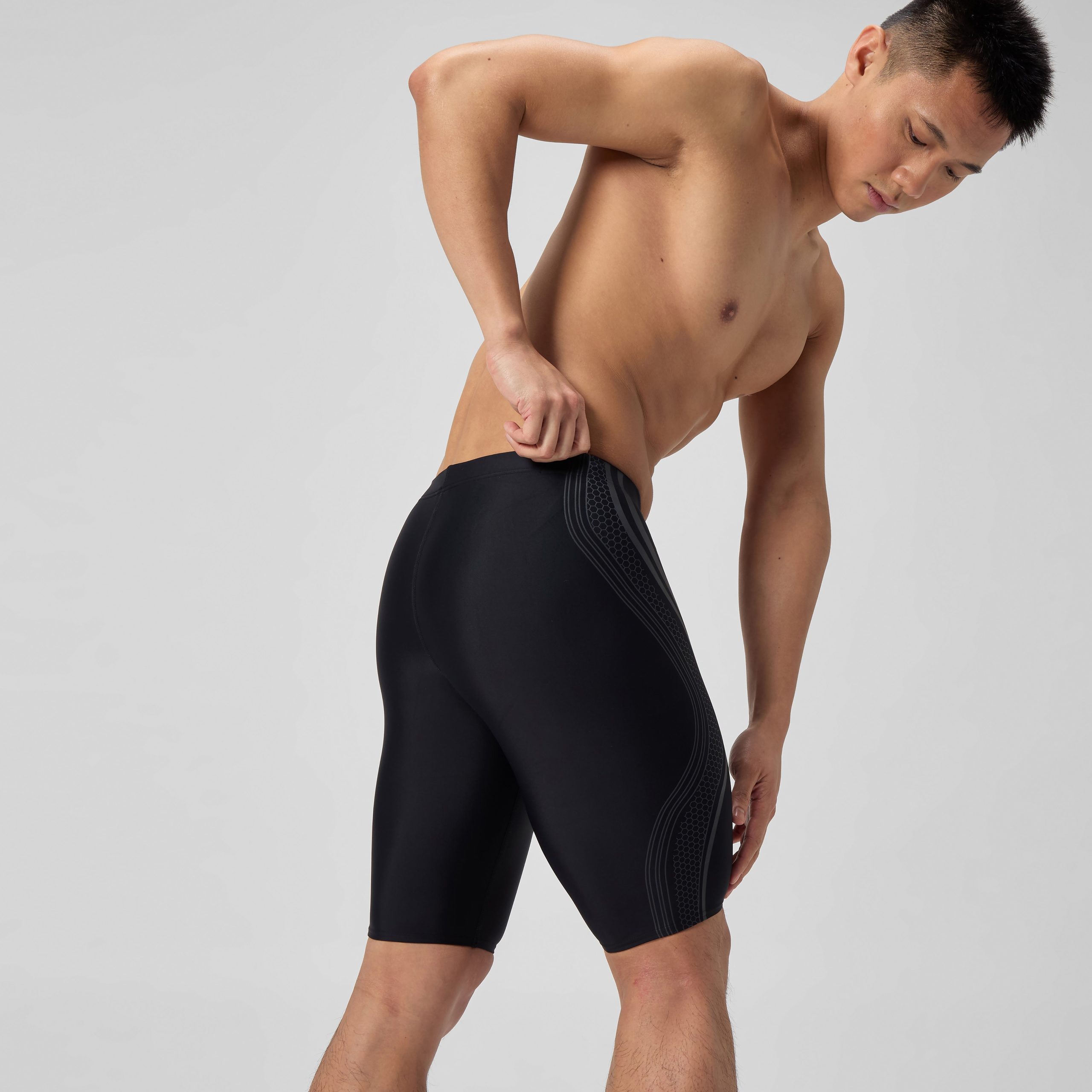 Men's Printed Vanquisher Movement Jammer Black - Image 4