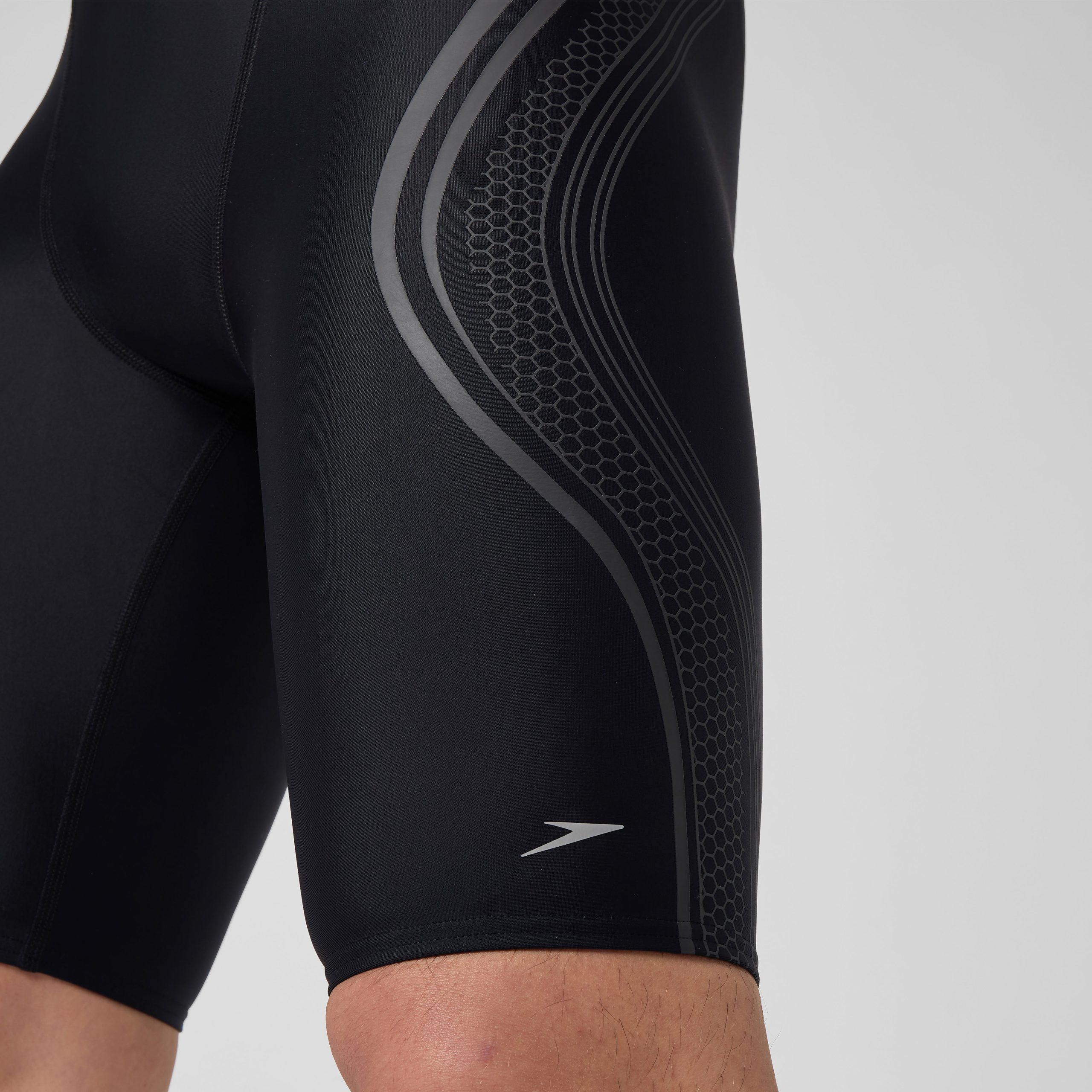 Men's Printed Vanquisher Movement Jammer Black - Image 9