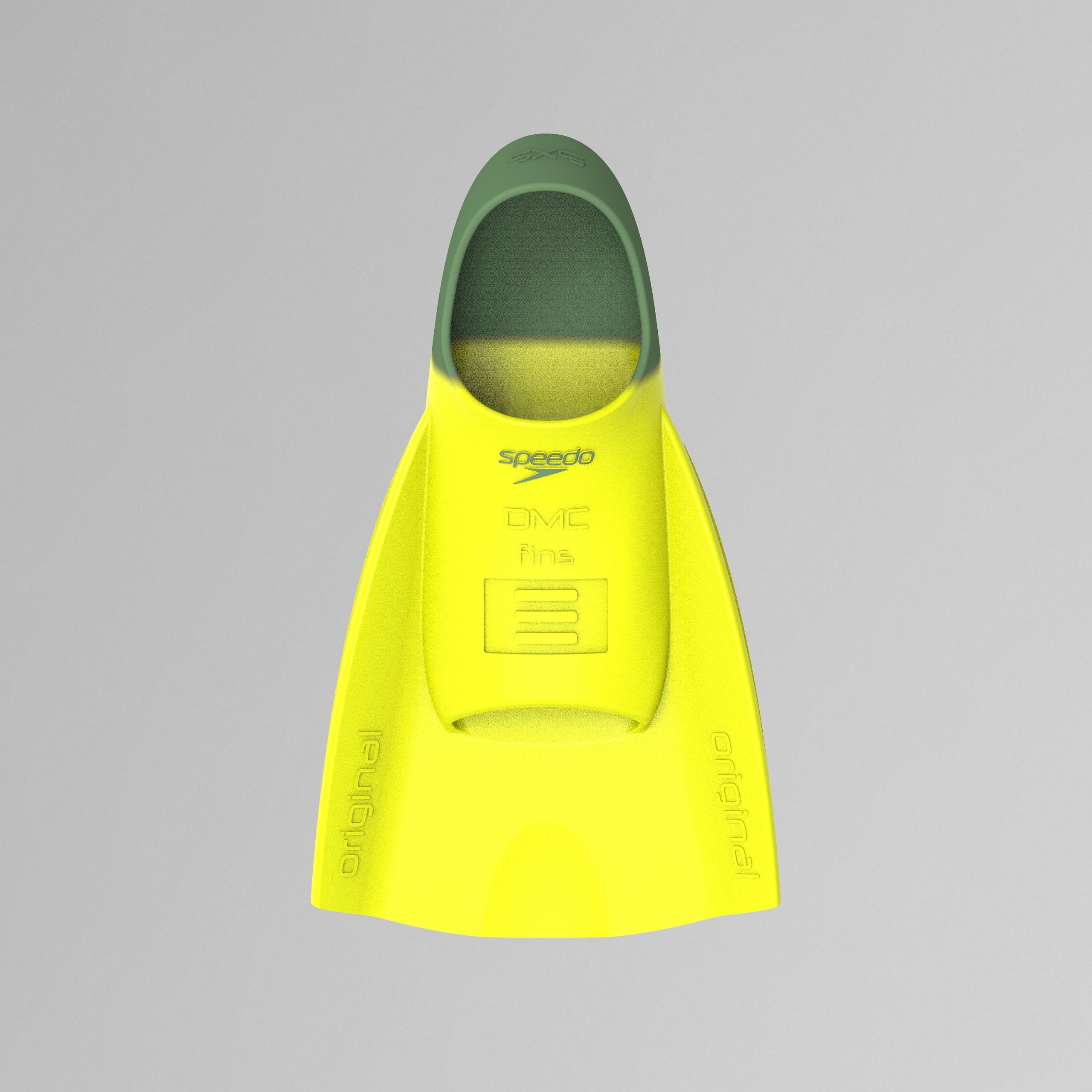 Speedo DMC Original Fin Yellow/Green