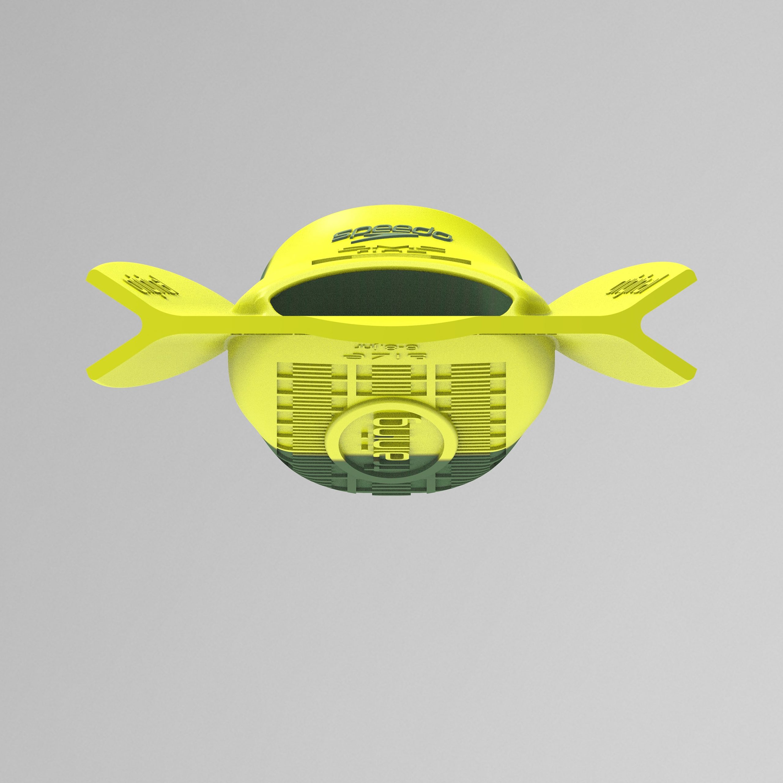 Speedo DMC Original Fin Yellow/Green - Image 3