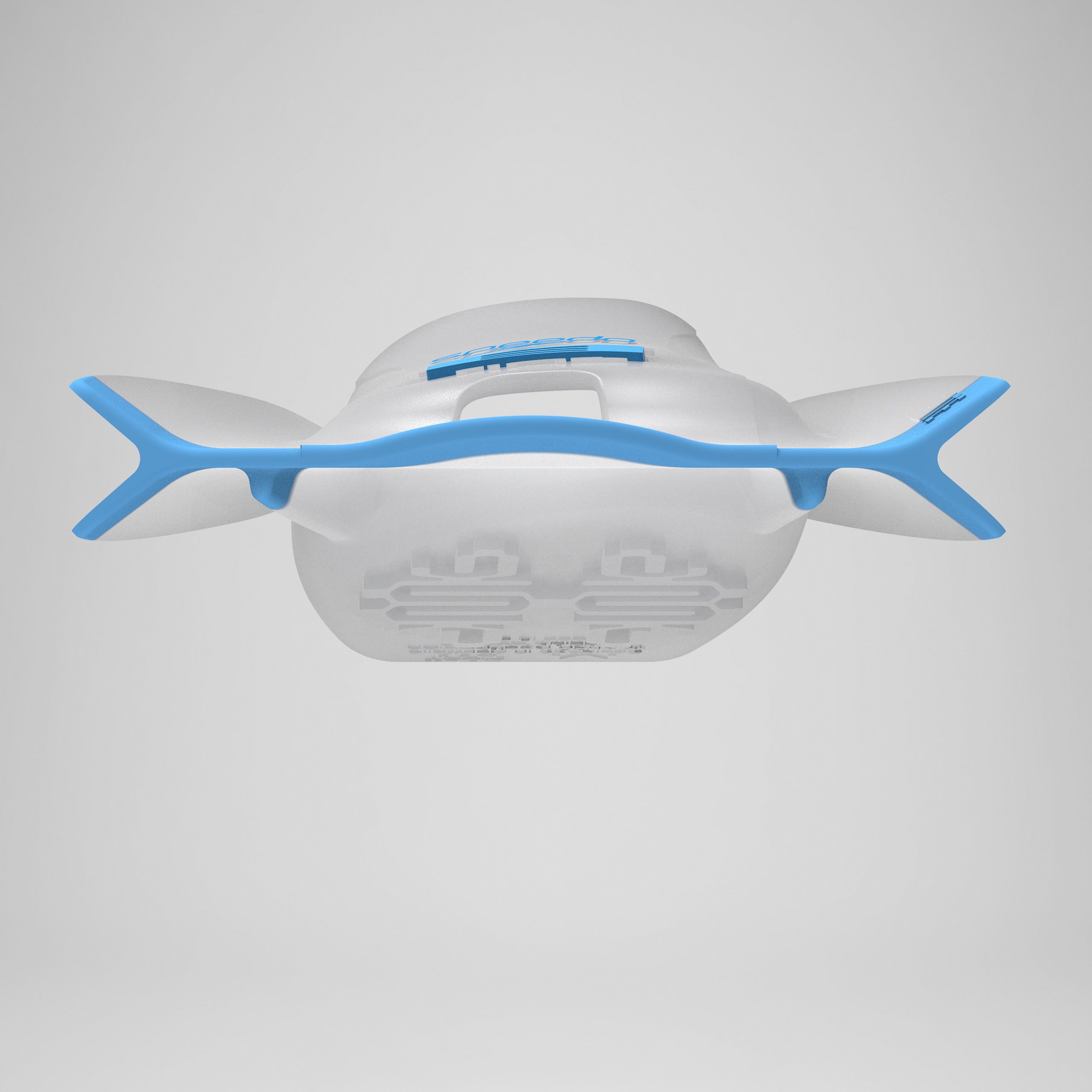 Speedo DMC Elite Fin Blue/Gray - Image 3