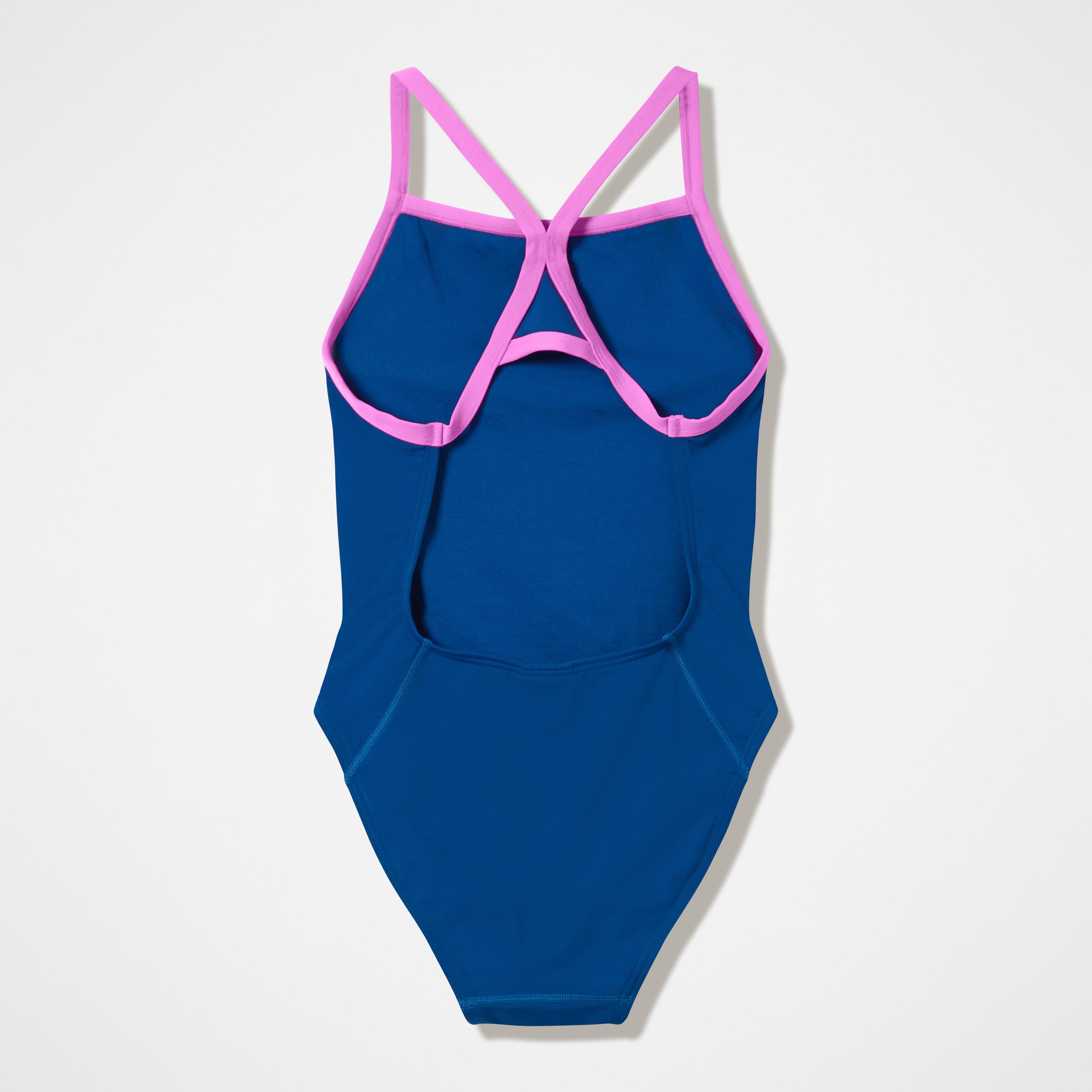 Women's Club Training Turnback One Piece Blue/Pink - Image 5