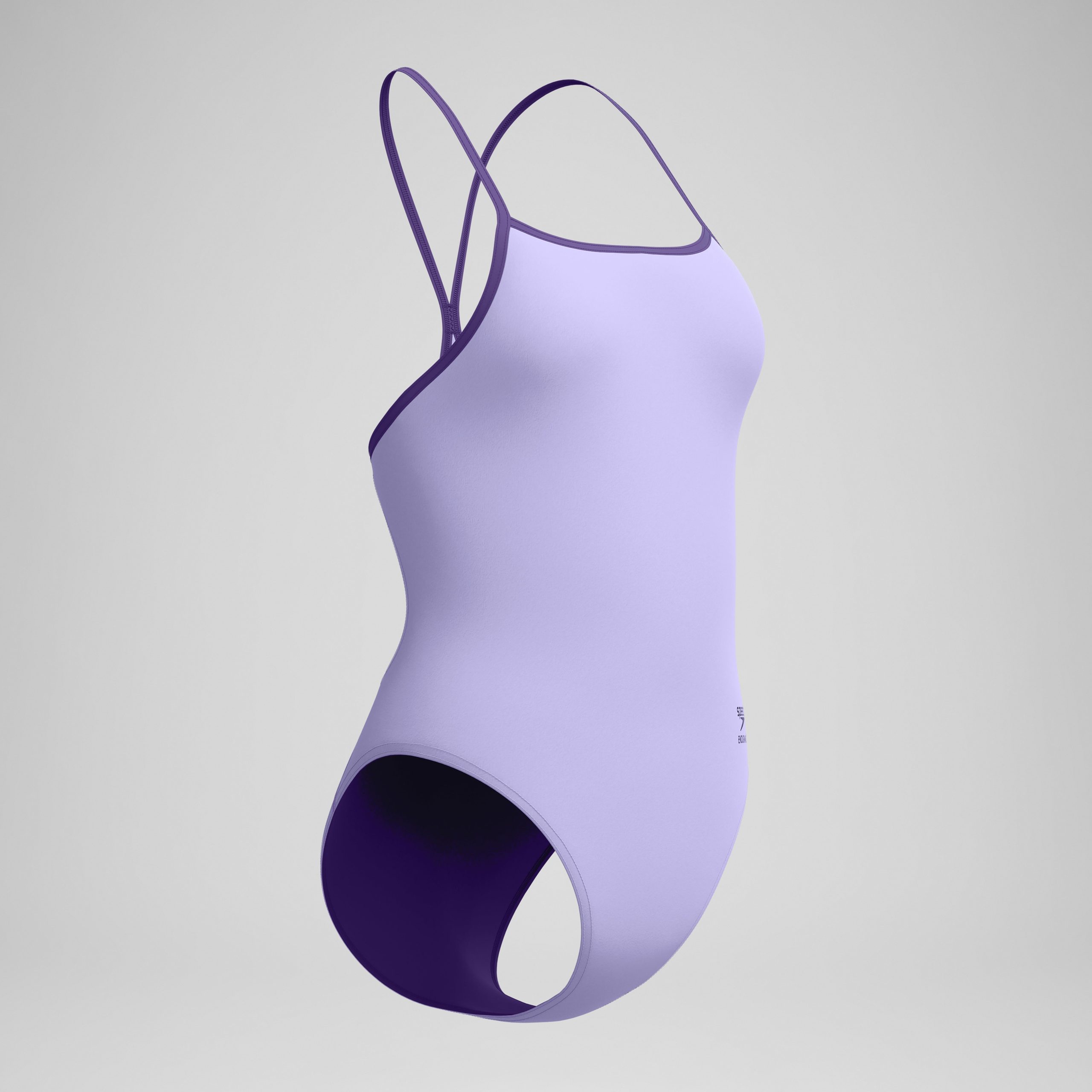 Women's Club Training Turnback One Piece Lavender - Image 5