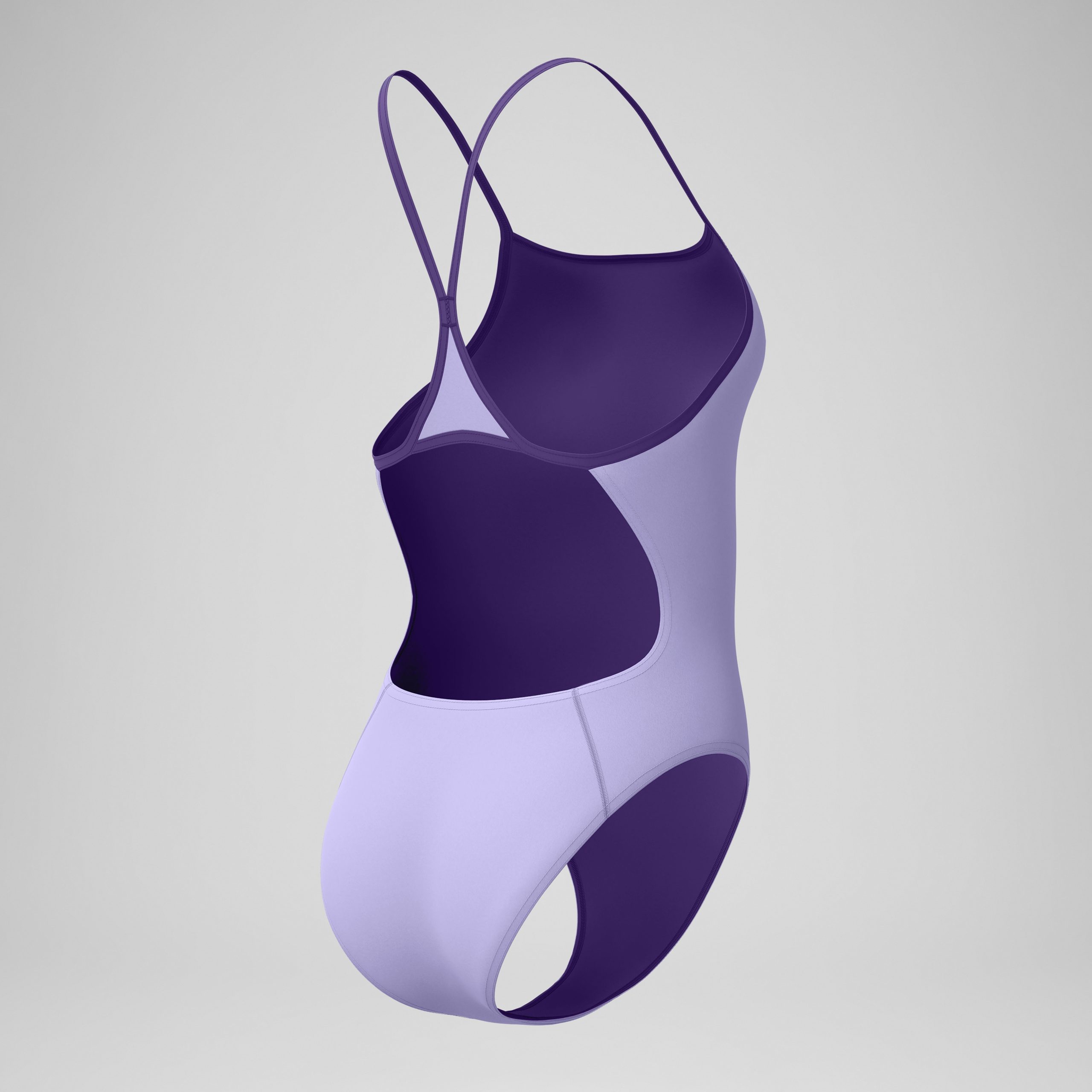 Women's Club Training Turnback One Piece Lavender - Image 7