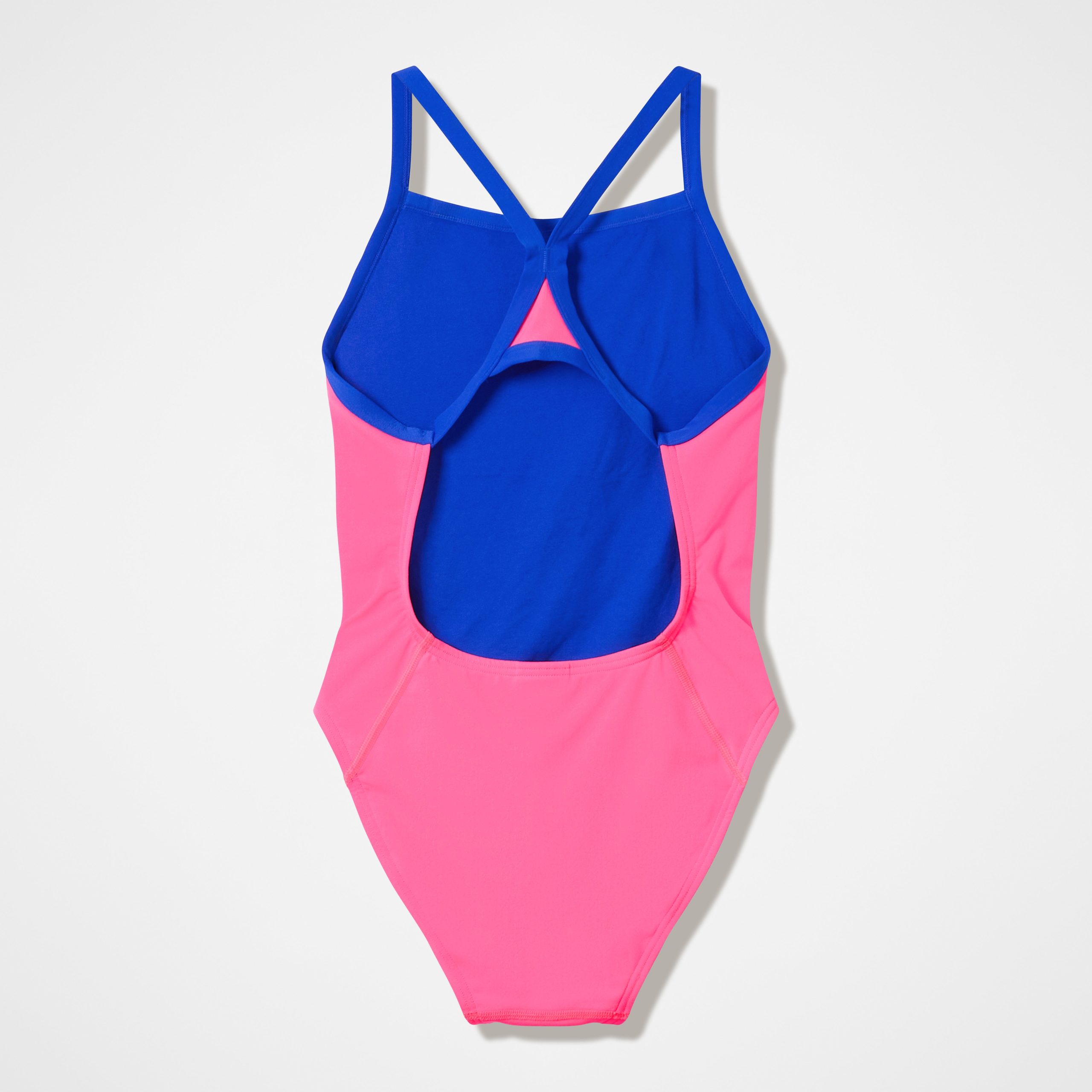 Women's Club Training Turnback One Piece Pink/Blue - Image 5