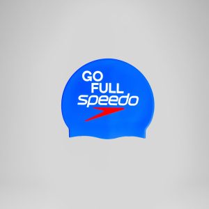 Adult Silicone Cap Blue