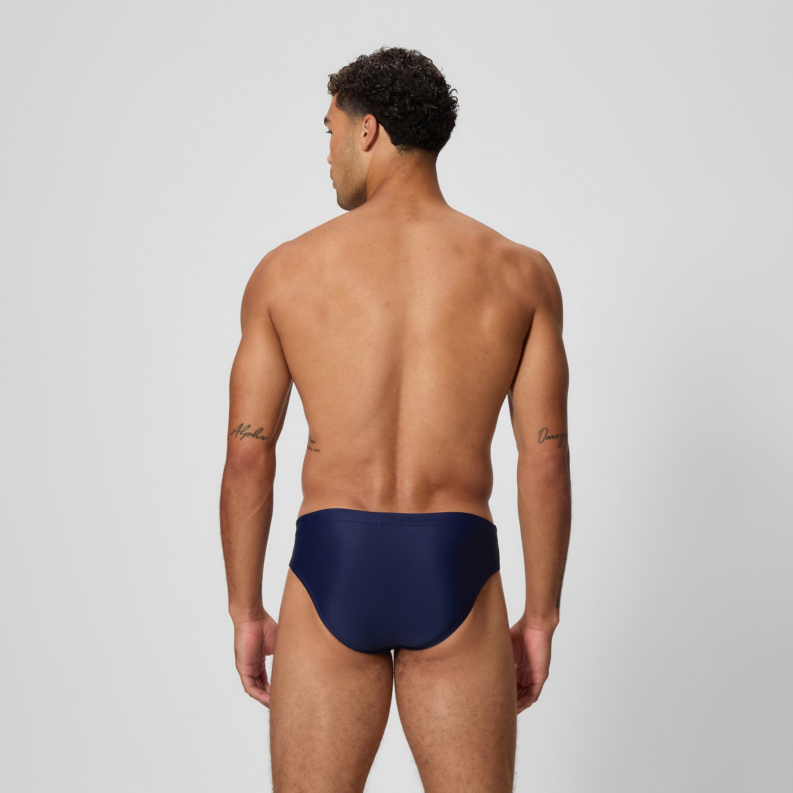 Men's Medley Logo Brief Navy/Blue - Image 3
