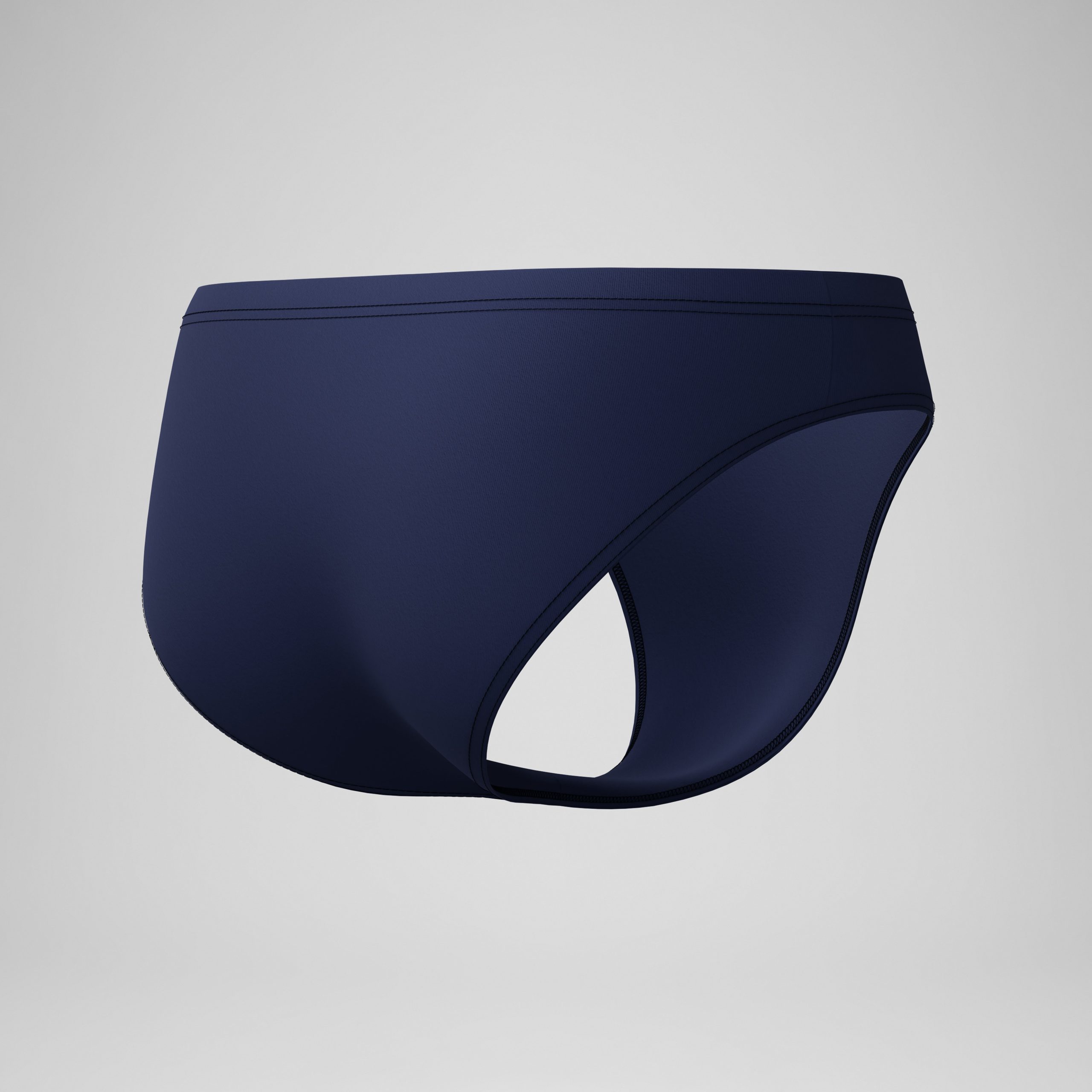 Men's Medley Logo Brief Navy/Blue - Image 7