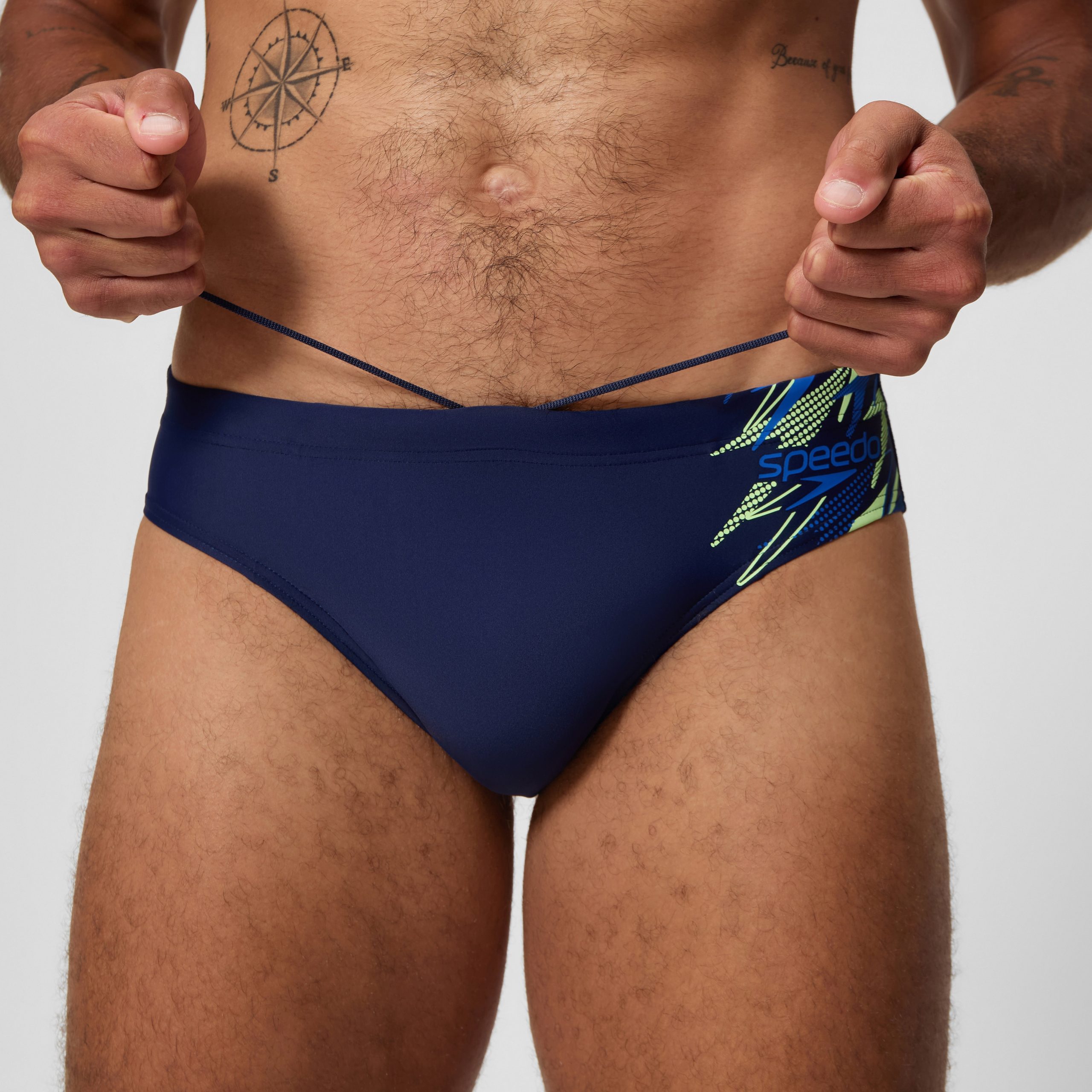 Men's Medley Logo Brief Navy/Blue - Image 9