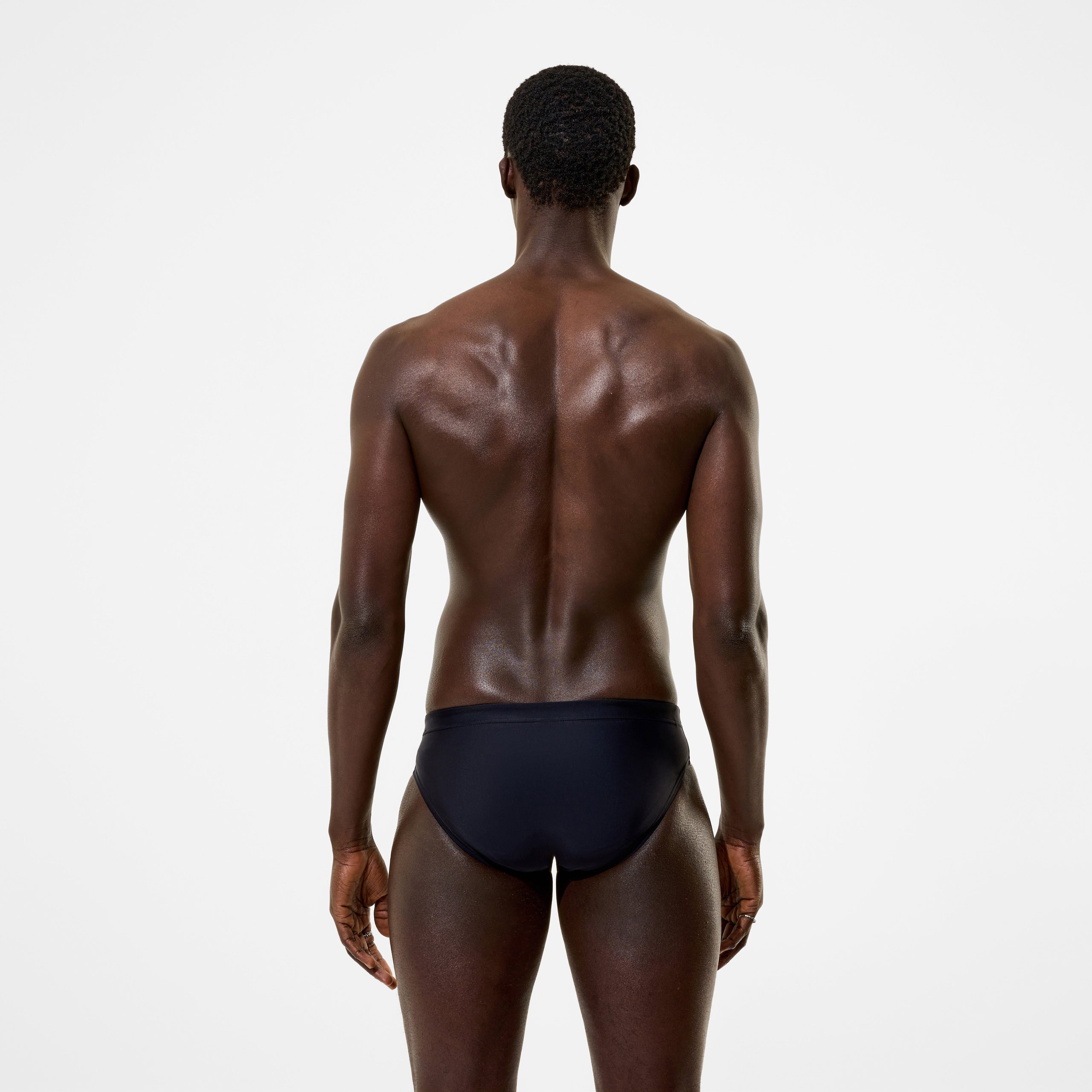 Men's Medley Logo Brief Black/Green - Image 3