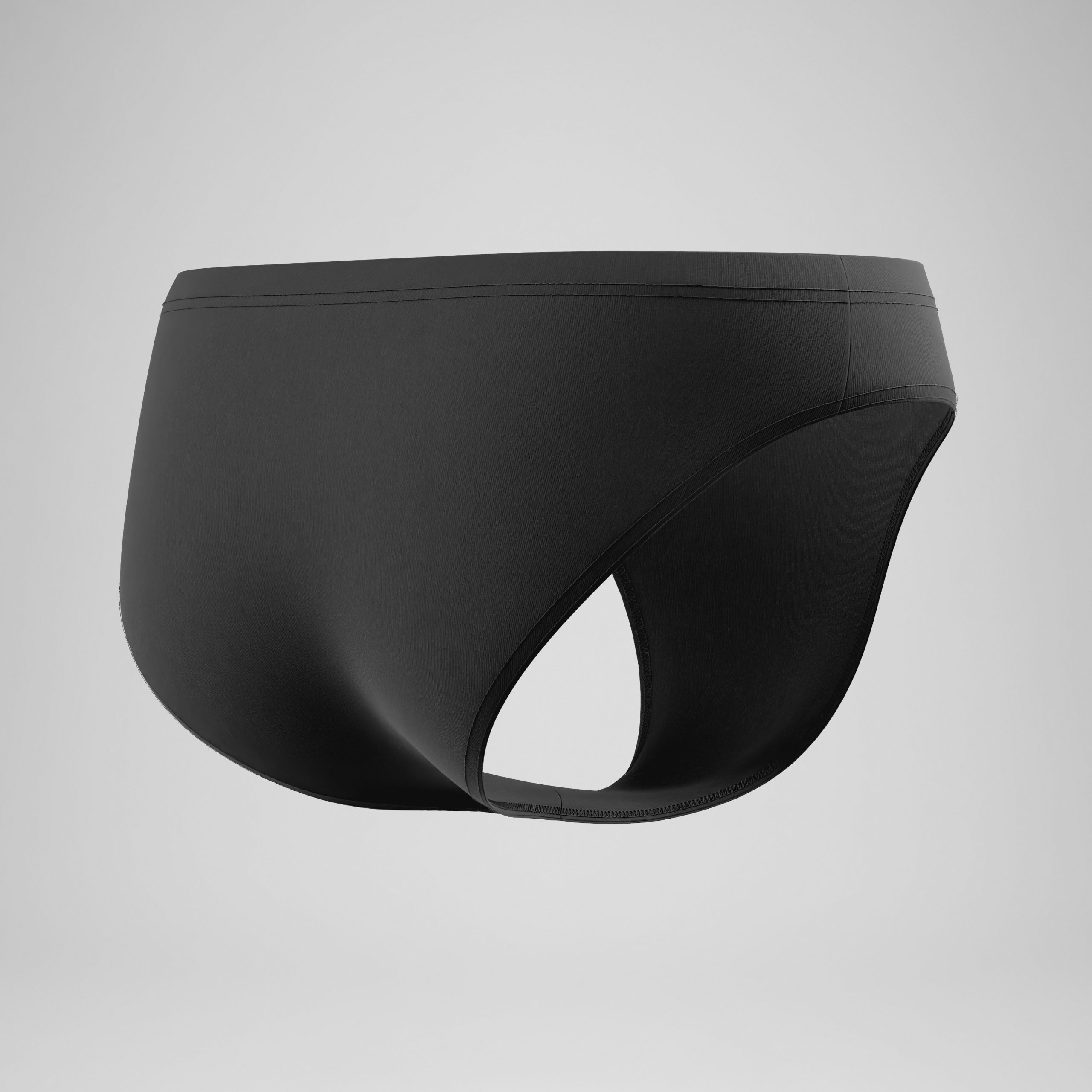 Men's Medley Logo Brief Black/Green - Image 7