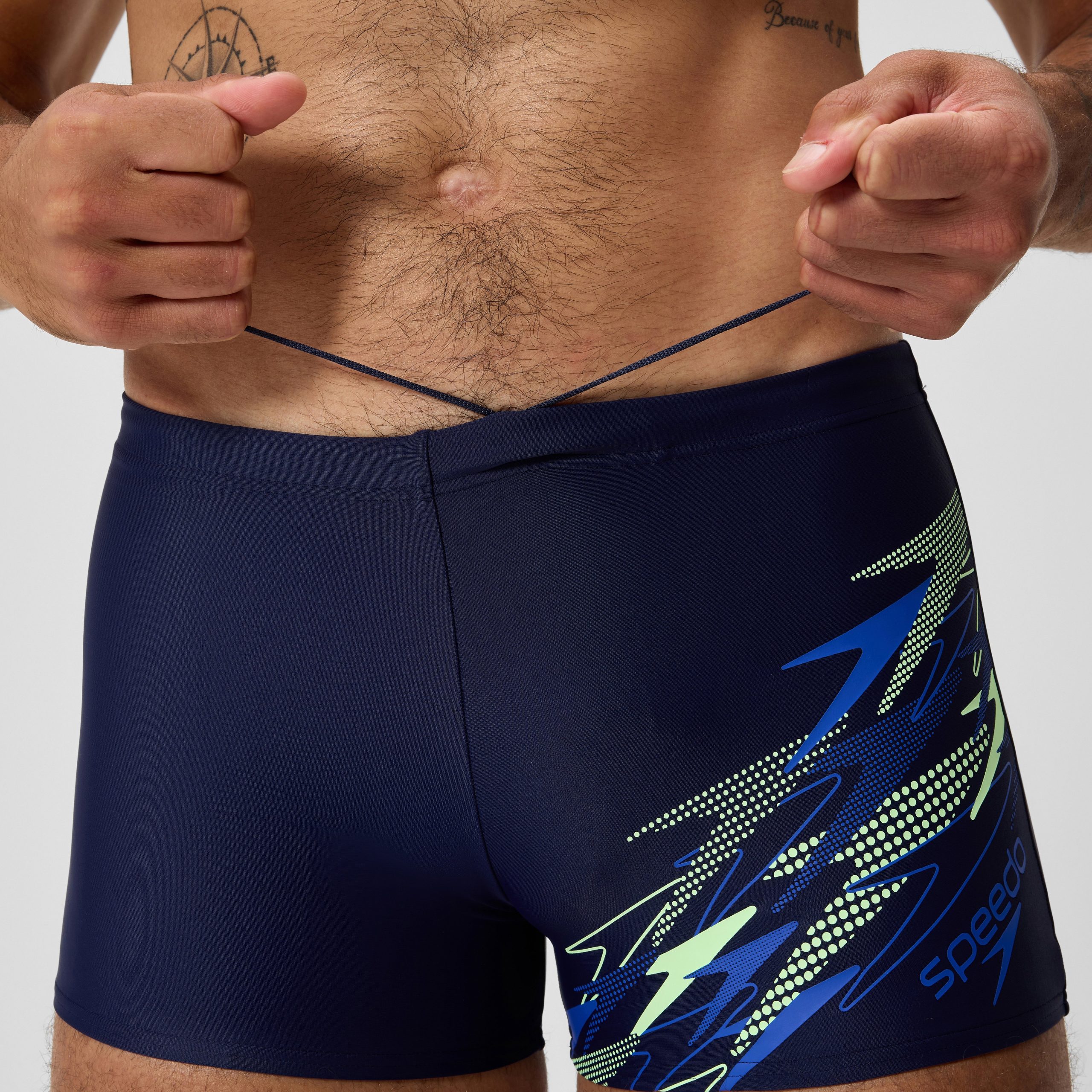 Men's Medley Logo Square Leg Navy/Blue - Image 9