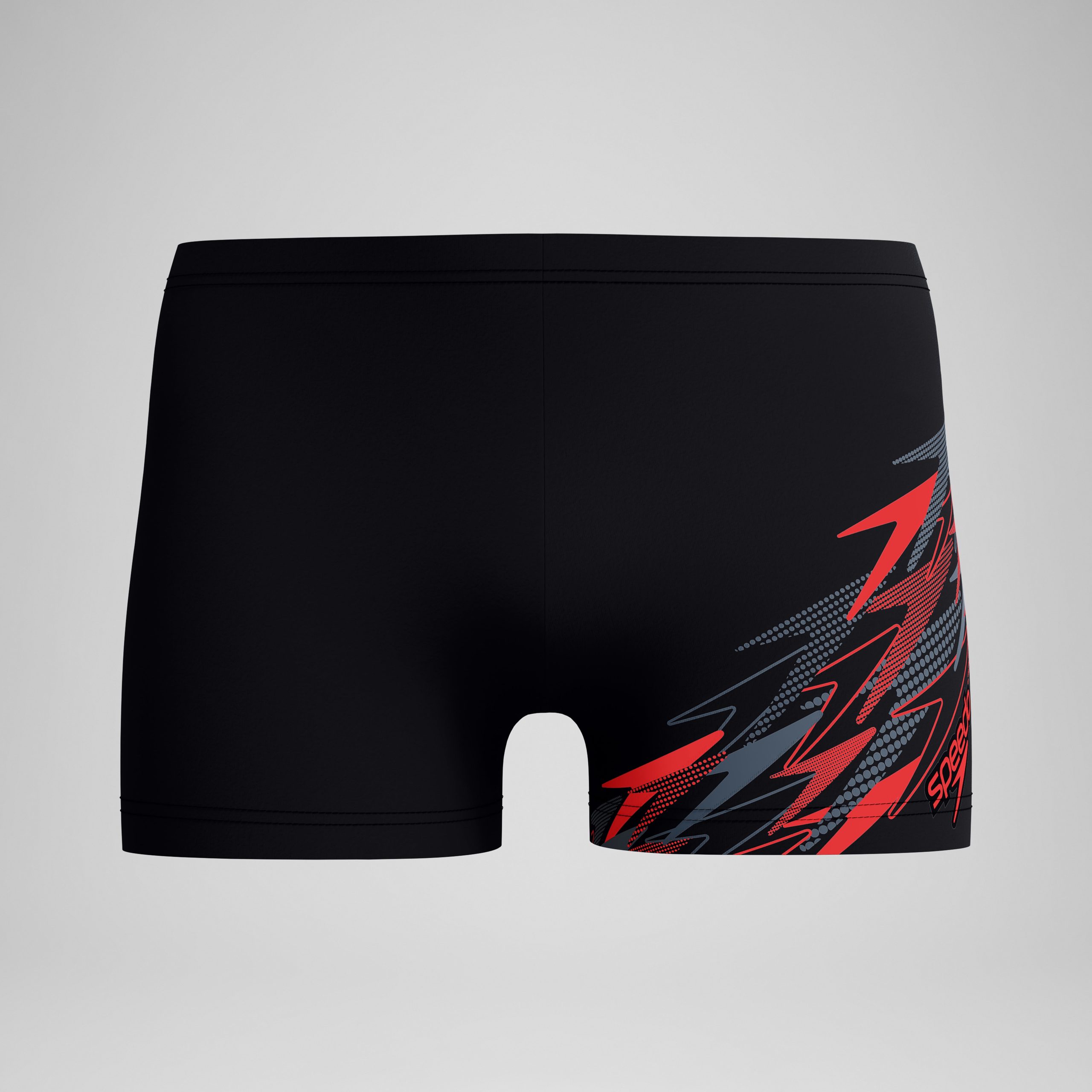Men's Medley Logo Square Leg Black/Red - Image 4