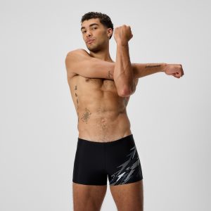 Men's Medley Logo Aquashort Gray/Black