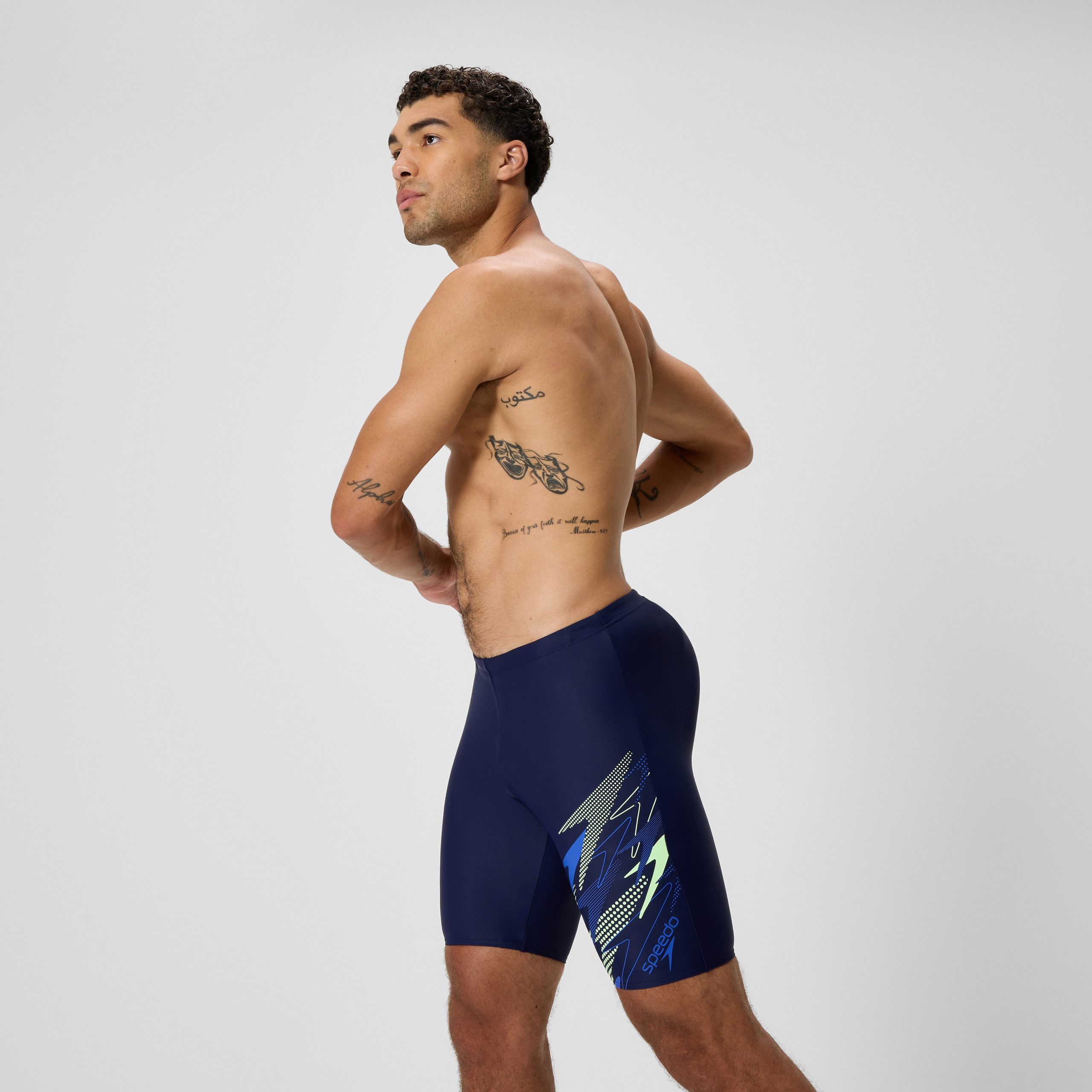Men's Medley Logo Jammer Navy/Blue - Image 2
