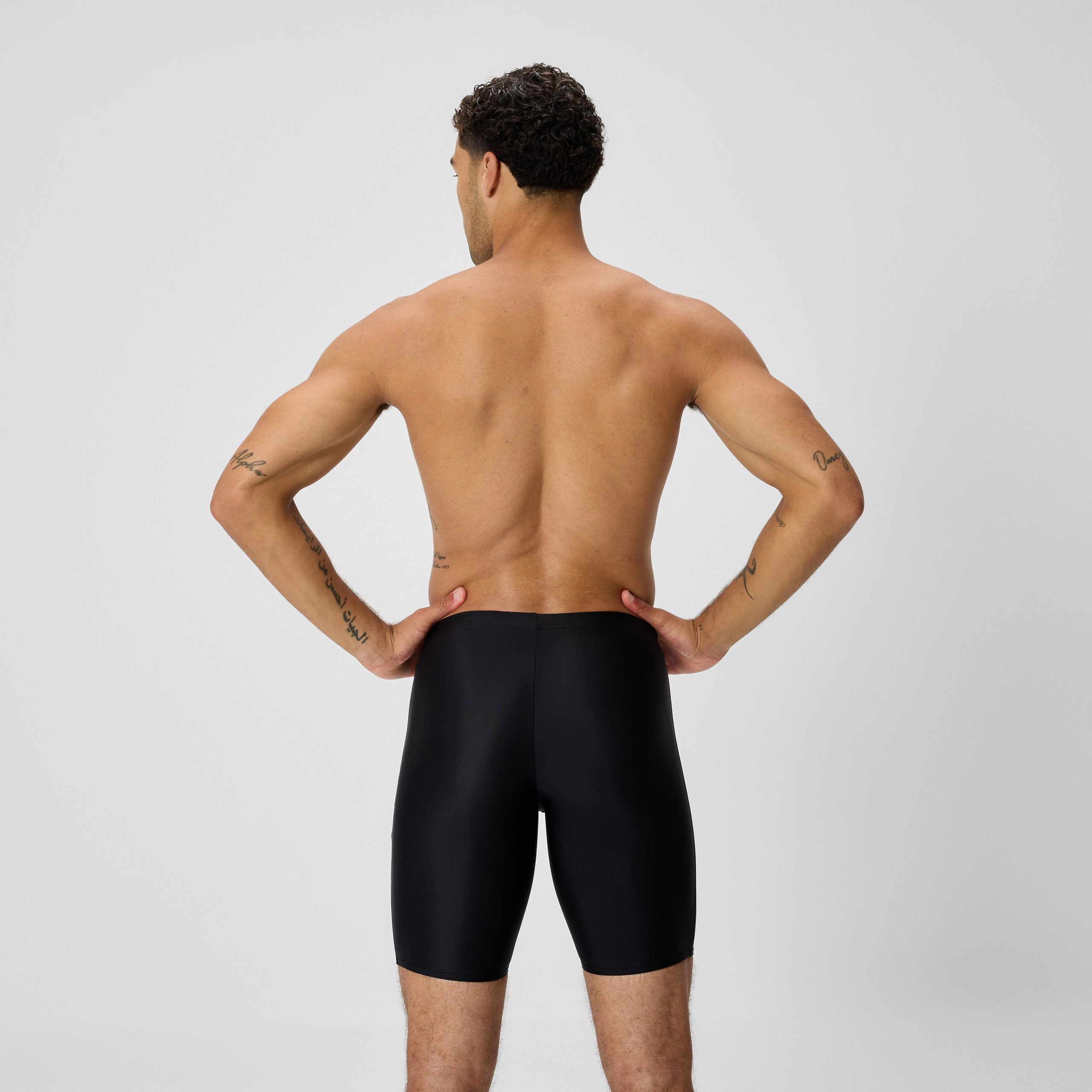 Men's Medley Logo Jammer Black/Red - Image 3